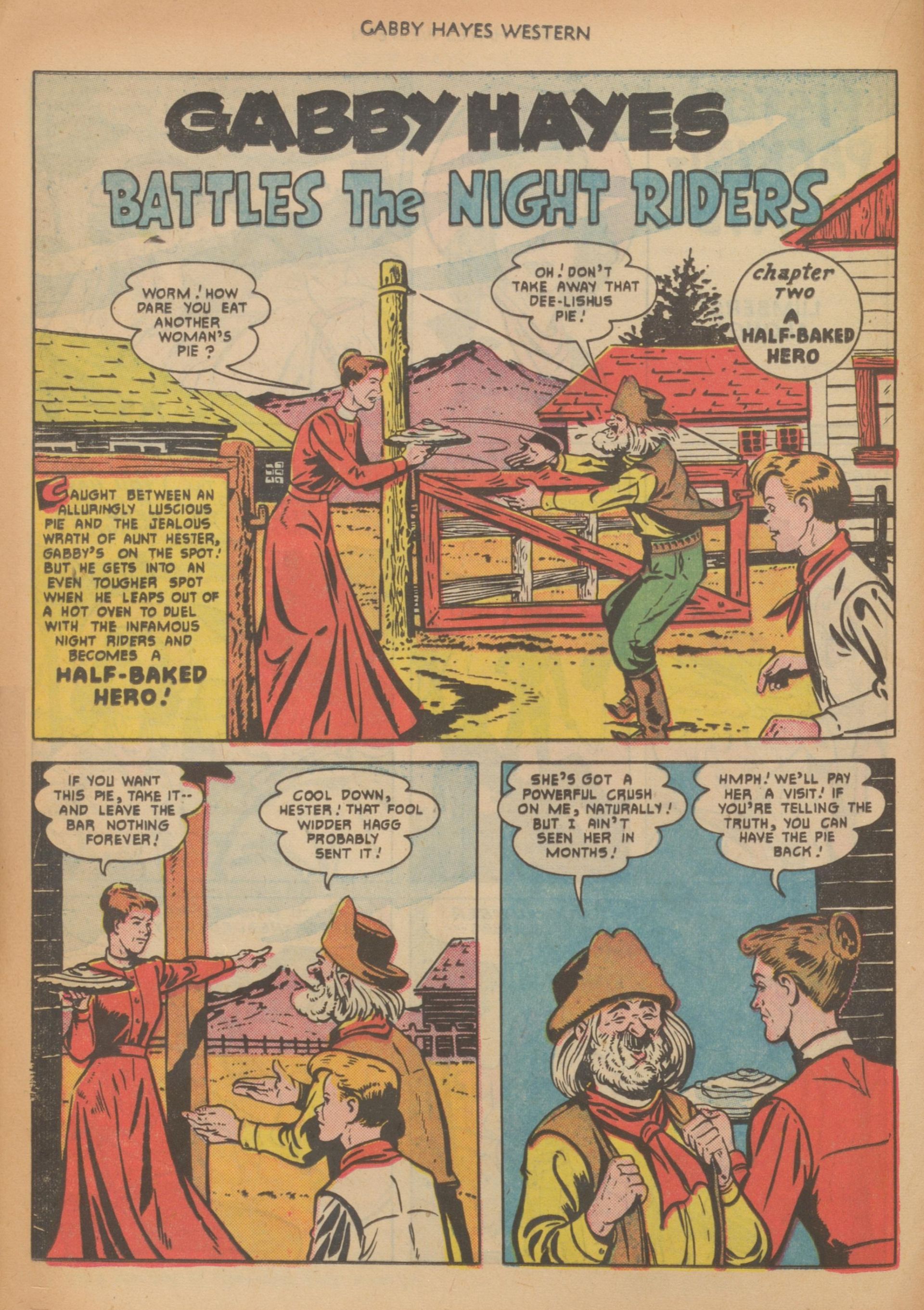 Read online Gabby Hayes Western comic -  Issue #30 - 16