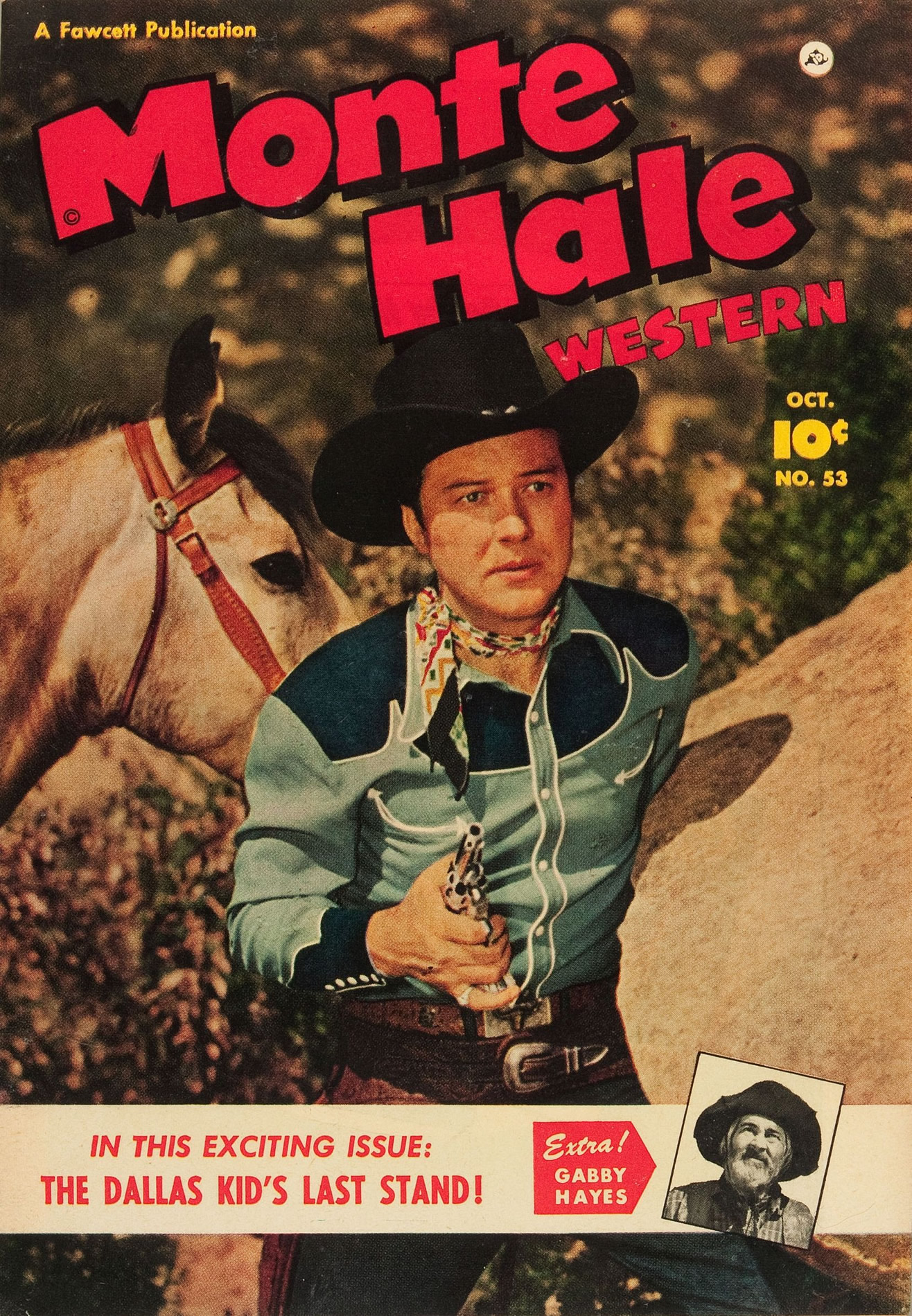 Read online Monte Hale Western comic -  Issue #53 - 1