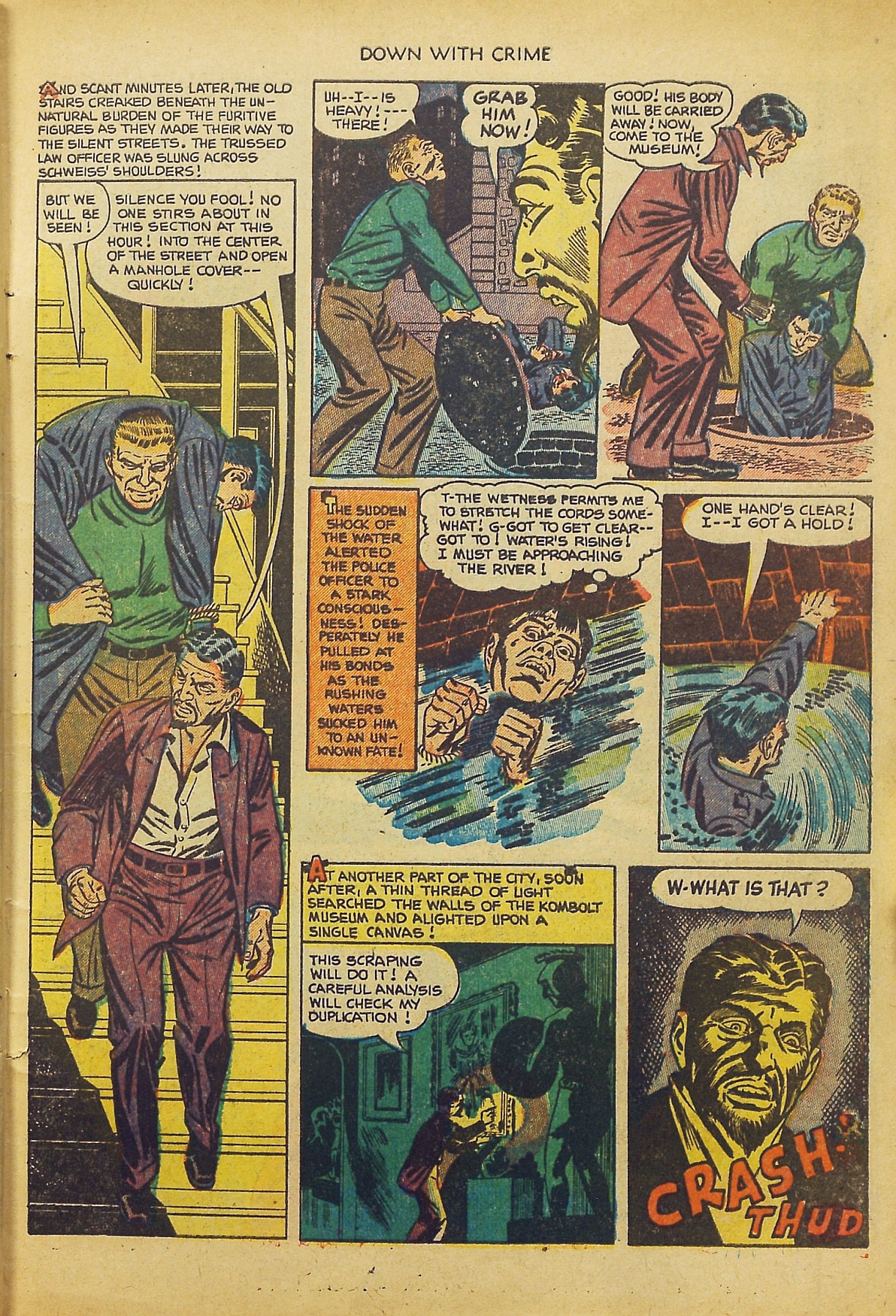 Read online Down With Crime comic -  Issue #4 - 7