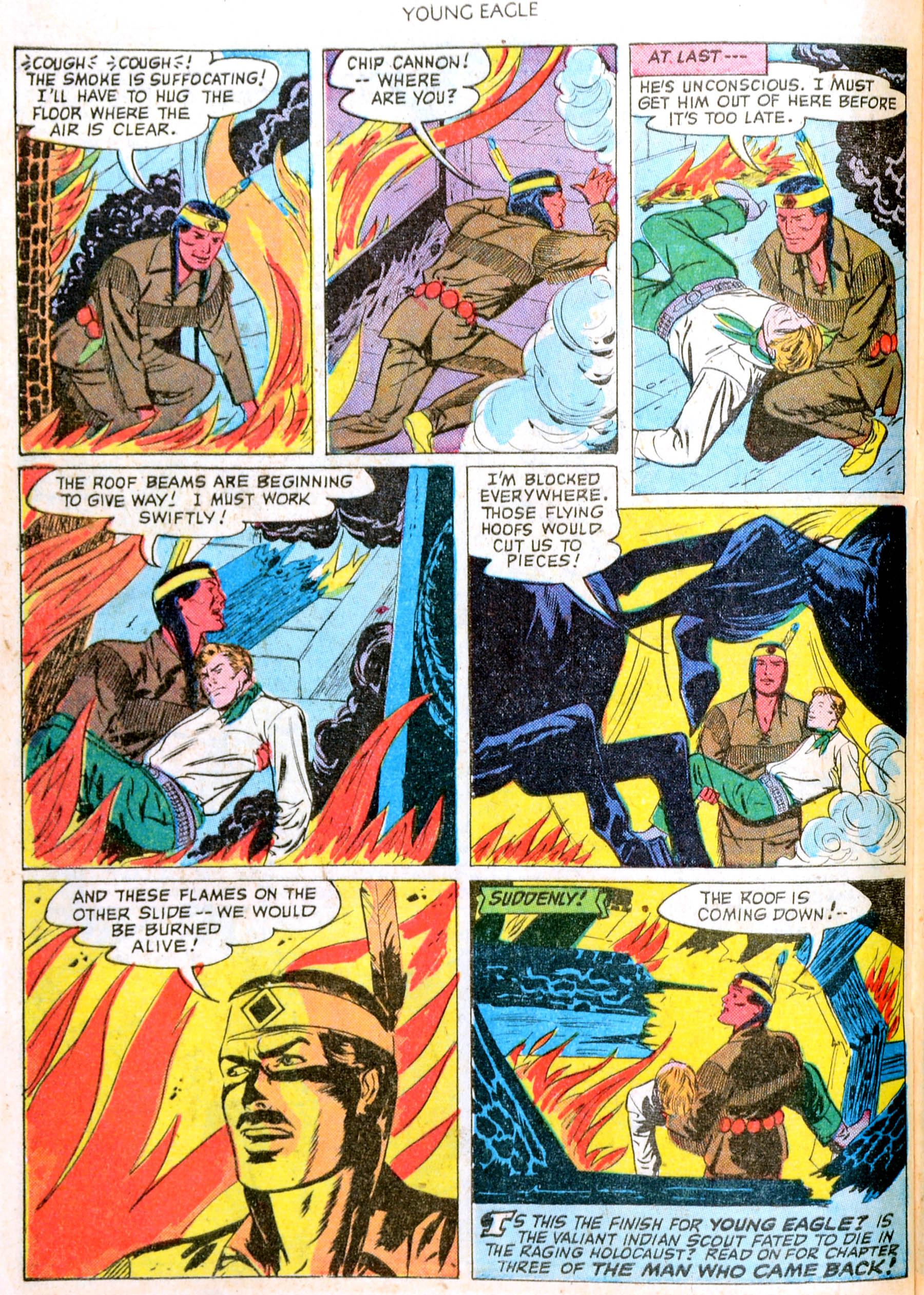 Read online Young Eagle comic -  Issue #4 - 22