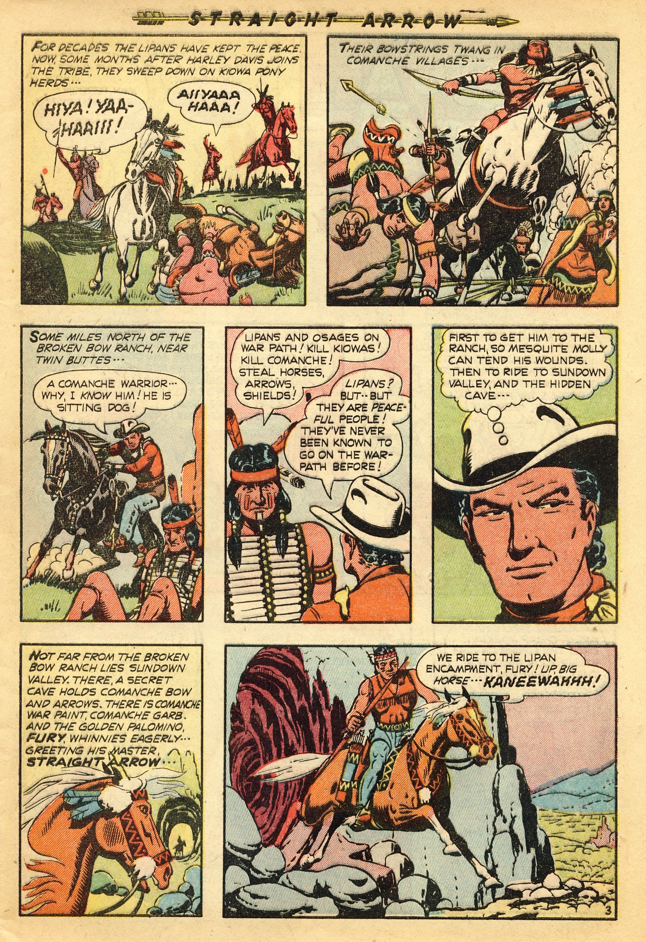 Read online Straight Arrow comic -  Issue #16 - 5