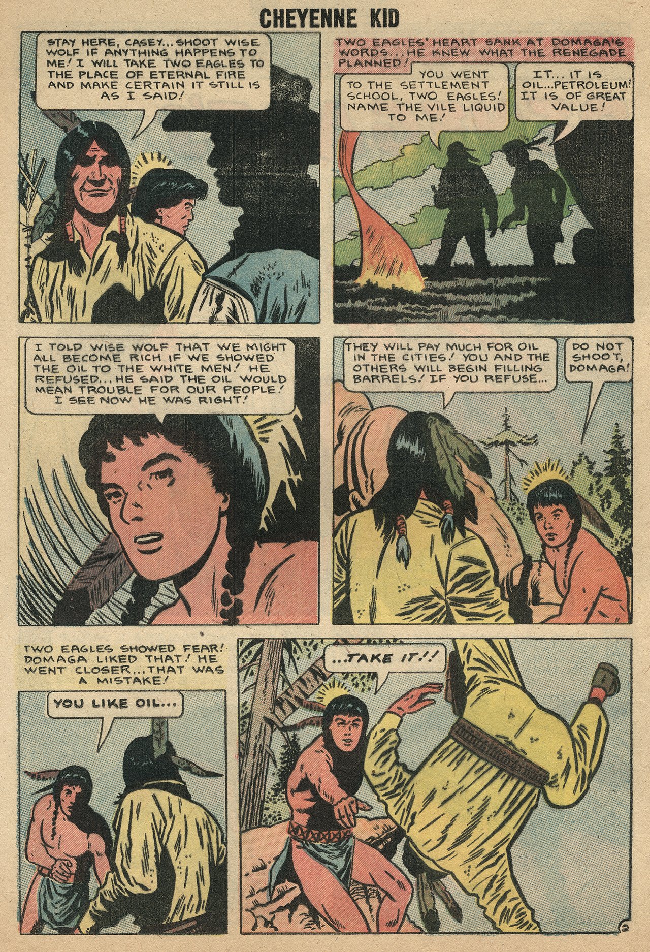 Read online Cheyenne Kid comic -  Issue #15 - 20