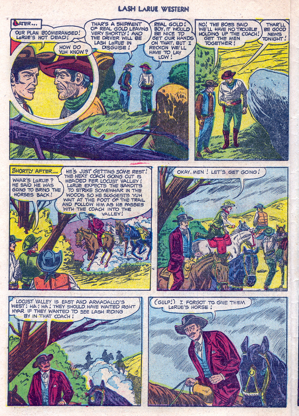 Read online Lash Larue Western (1949) comic -  Issue #45 - 30