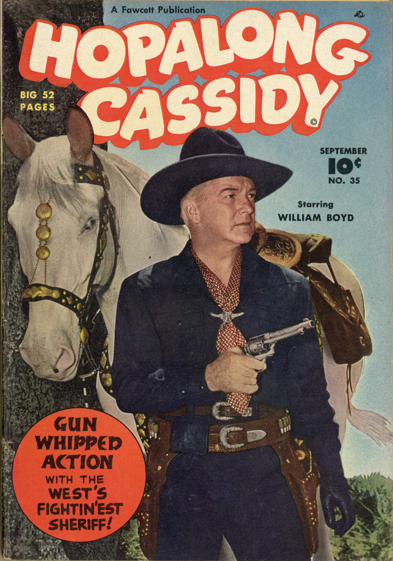 Read online Hopalong Cassidy comic -  Issue #35 - 1