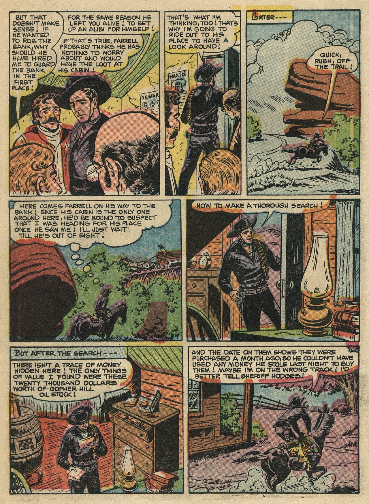 Read online Lash Larue Western (1949) comic -  Issue #54 - 10