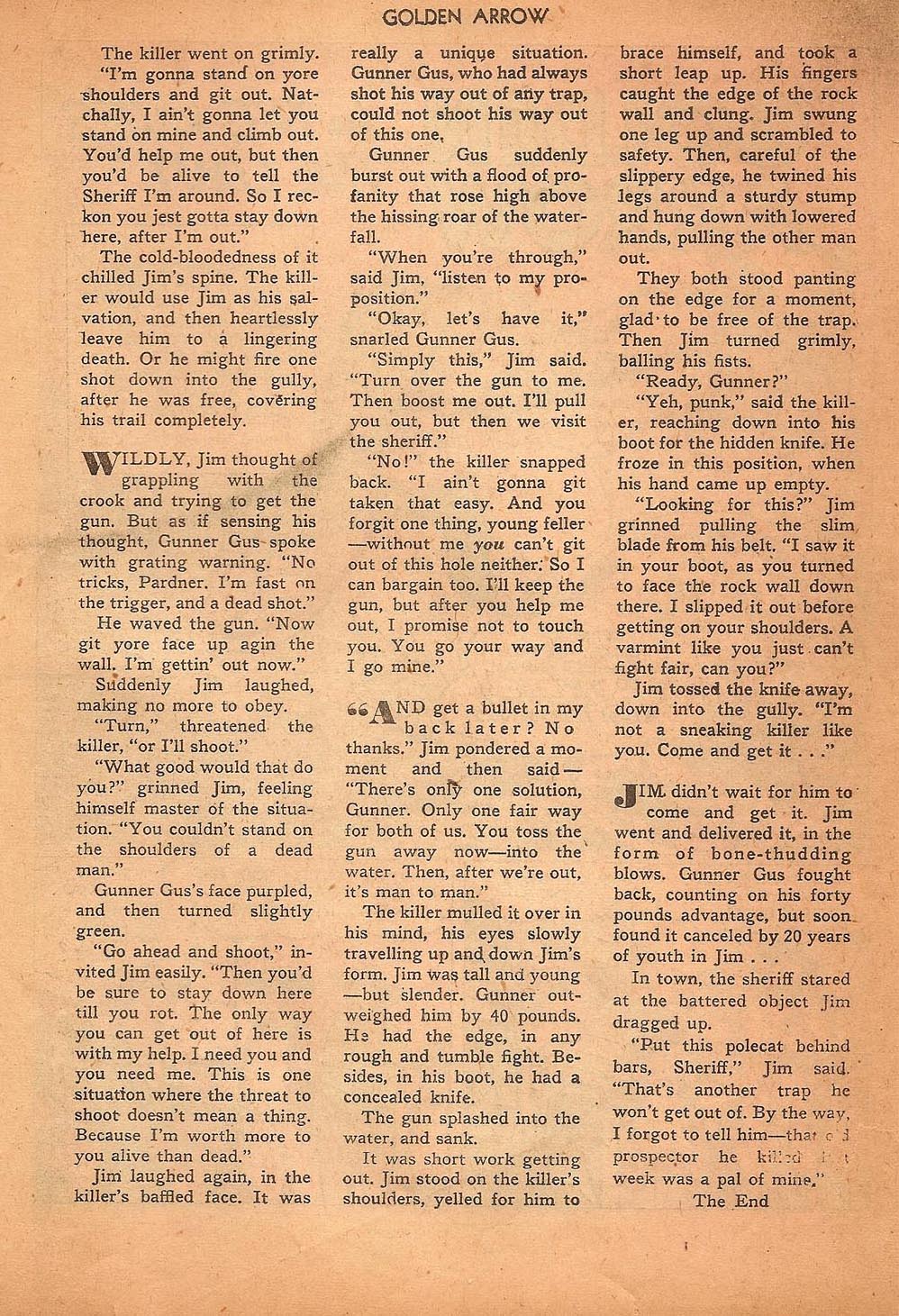Read online Golden Arrow comic -  Issue #5 - 27
