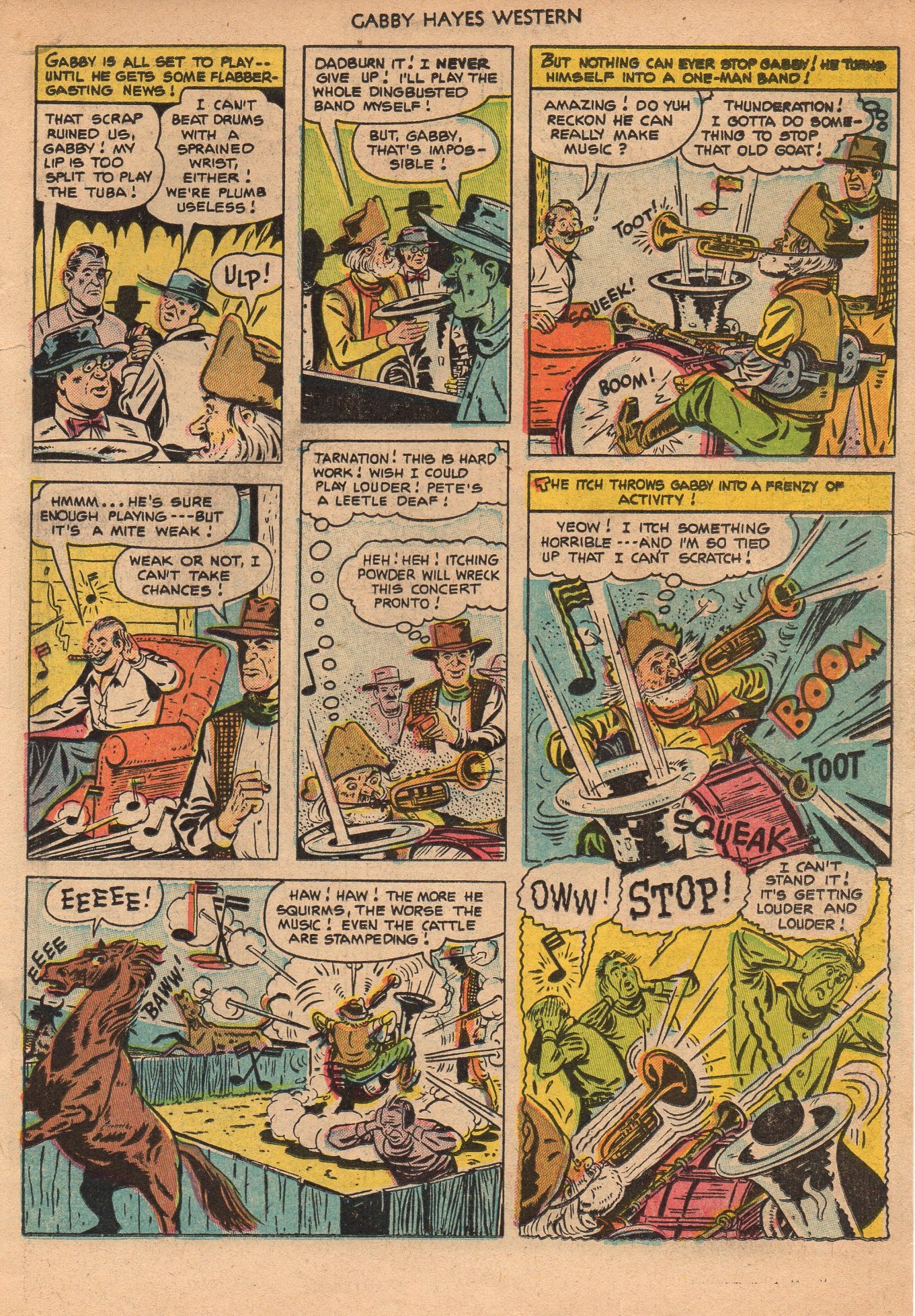 Read online Gabby Hayes Western comic -  Issue #46 - 19