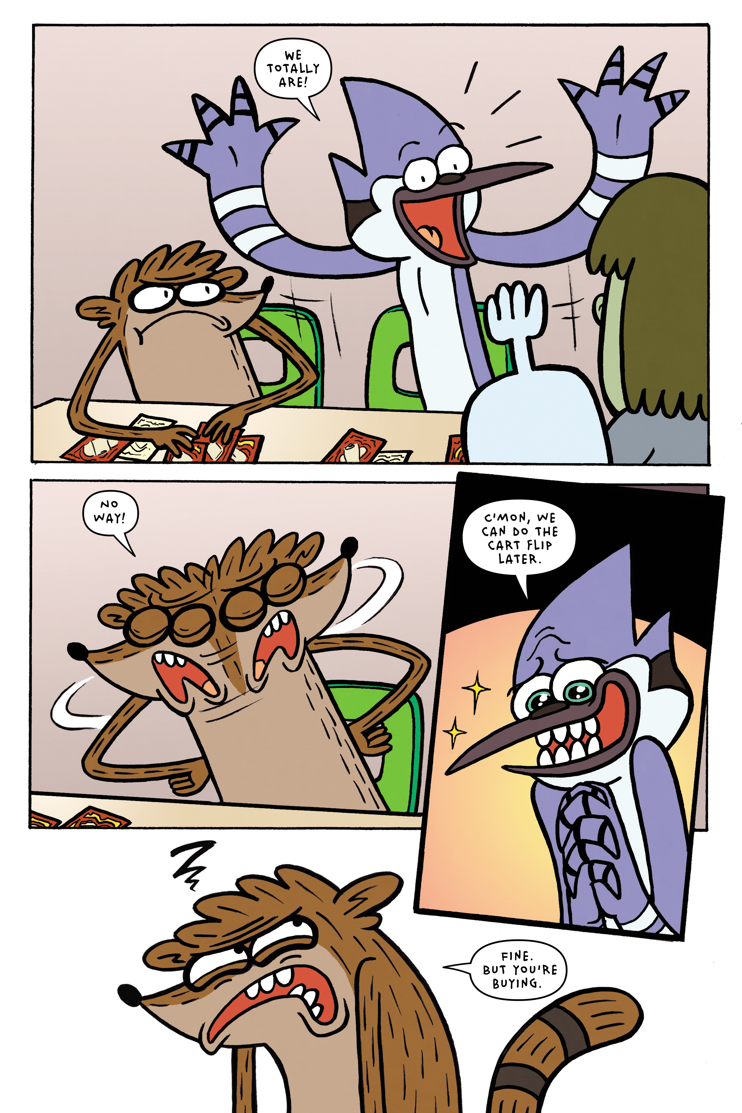 Read online Regular Show: The Meatening comic -  Issue # TPB - 17