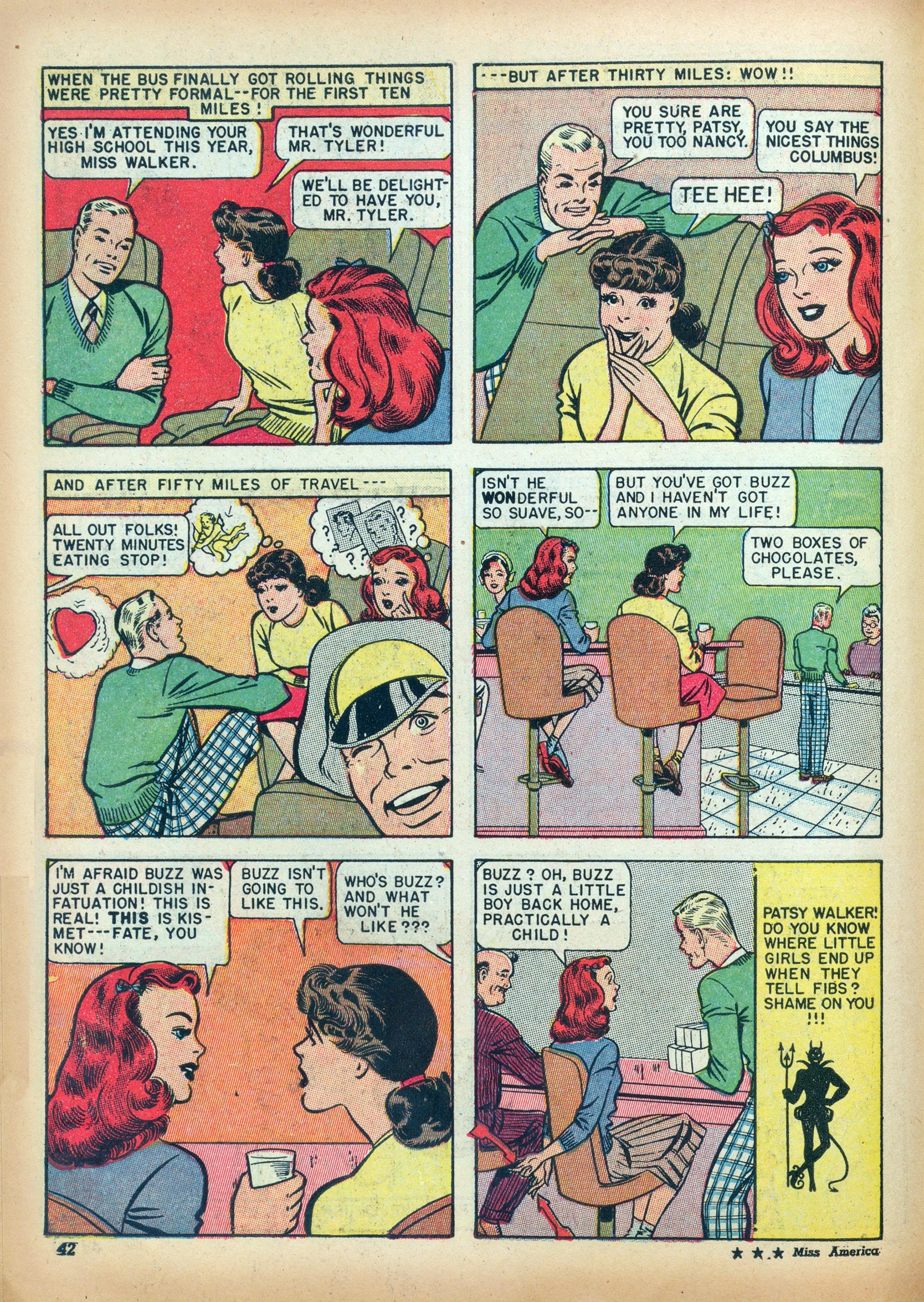 Read online Miss America Magazine comic -  Issue #23 - 39