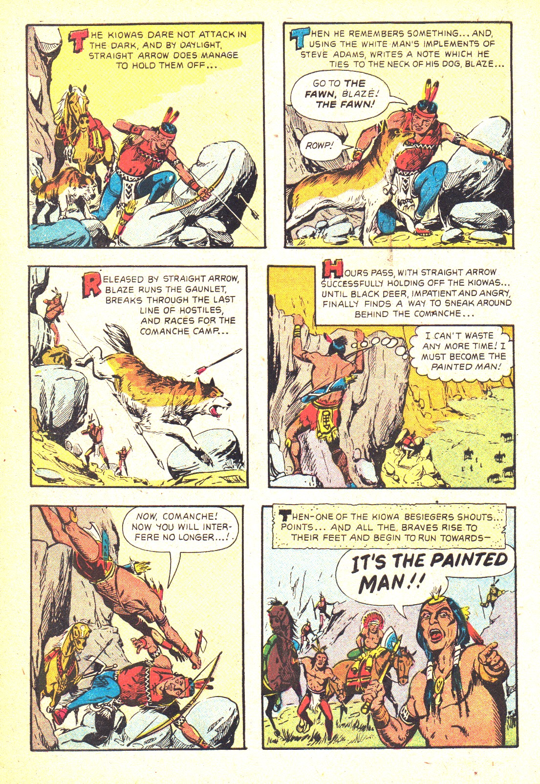 Read online Straight Arrow comic -  Issue #55 - 7