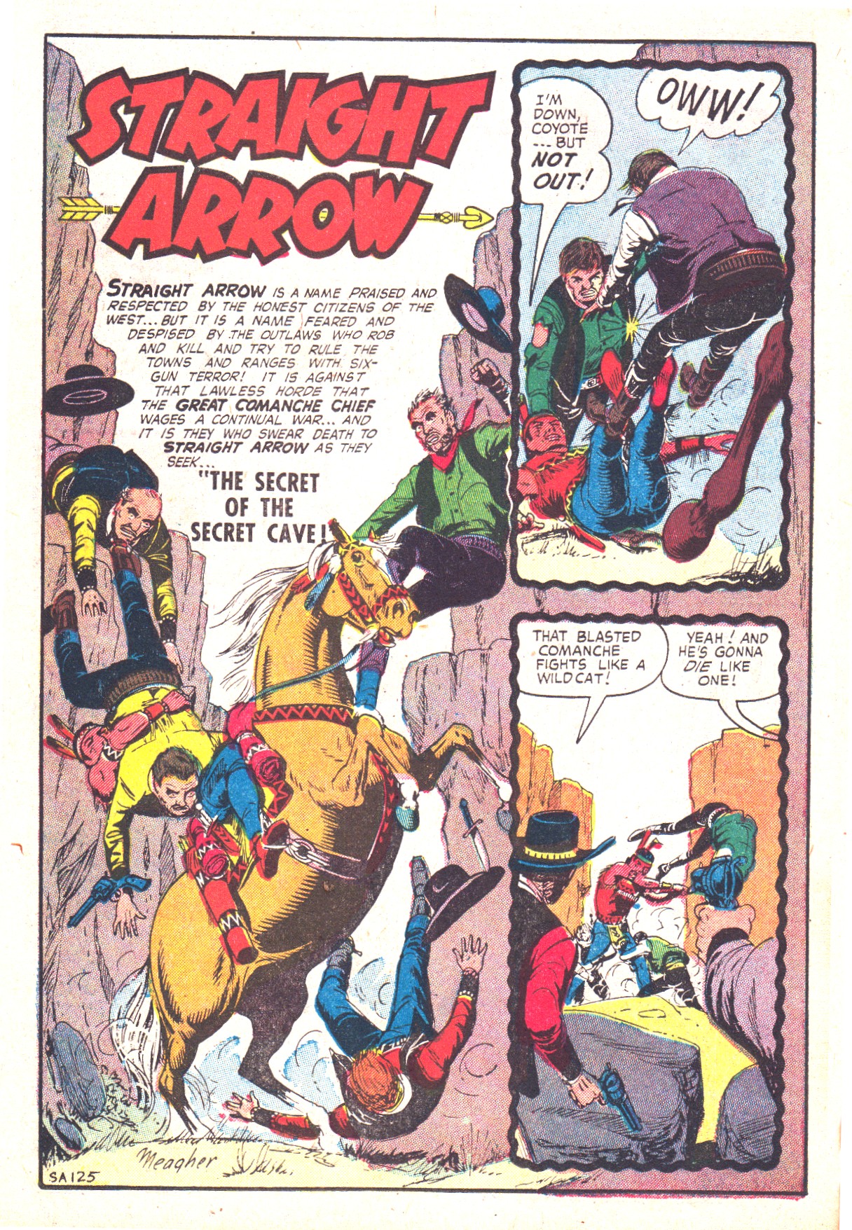 Read online Straight Arrow comic -  Issue #37 - 26