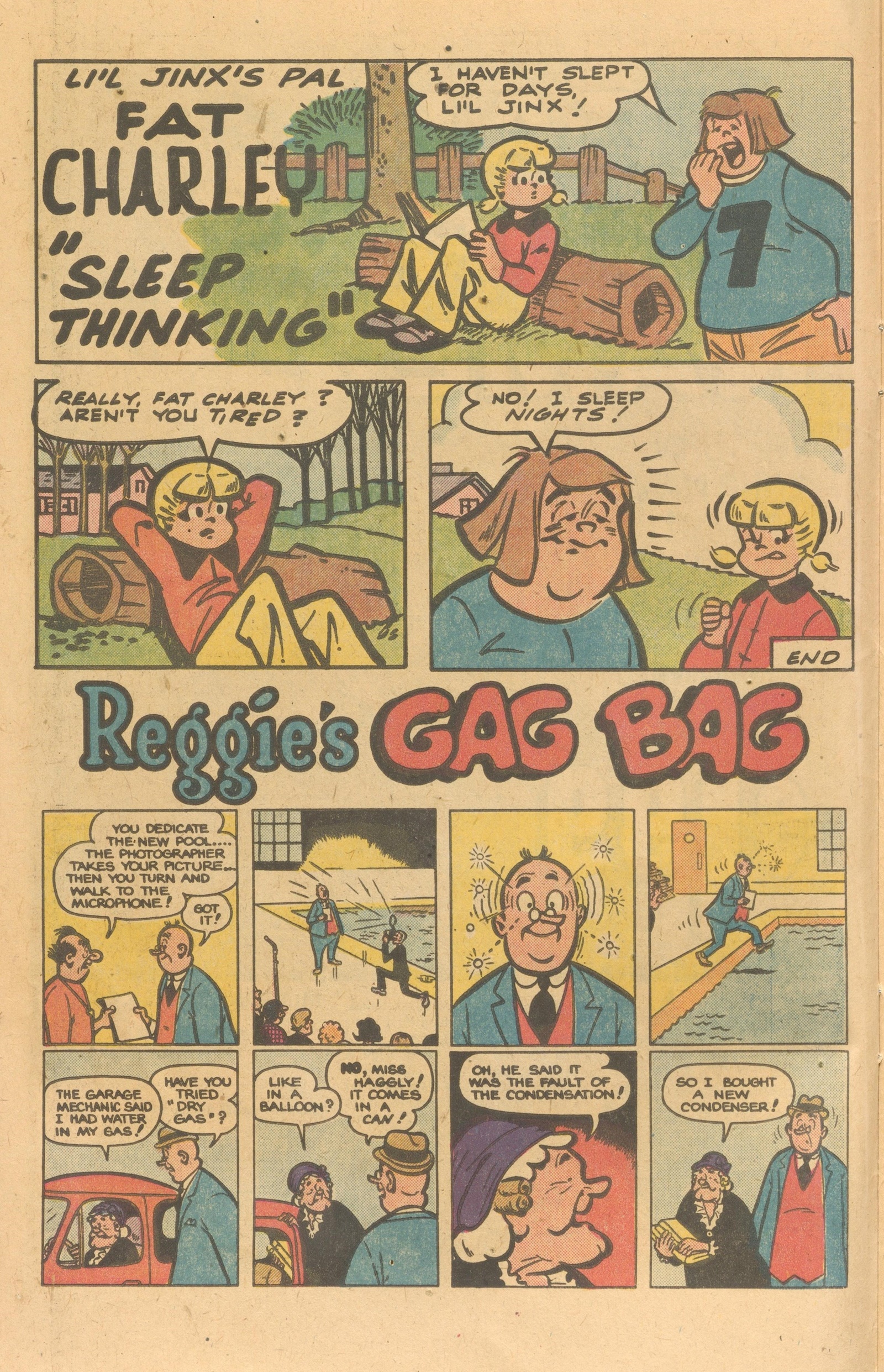 Read online Reggie's Wise Guy Jokes comic -  Issue #44 - 10
