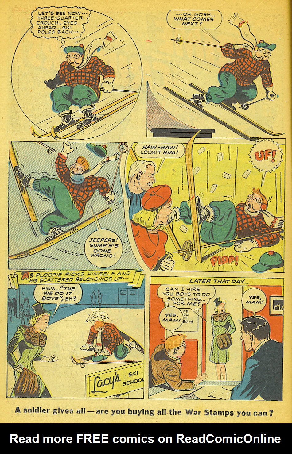 Read online Exciting Comics comic -  Issue #32 - 28
