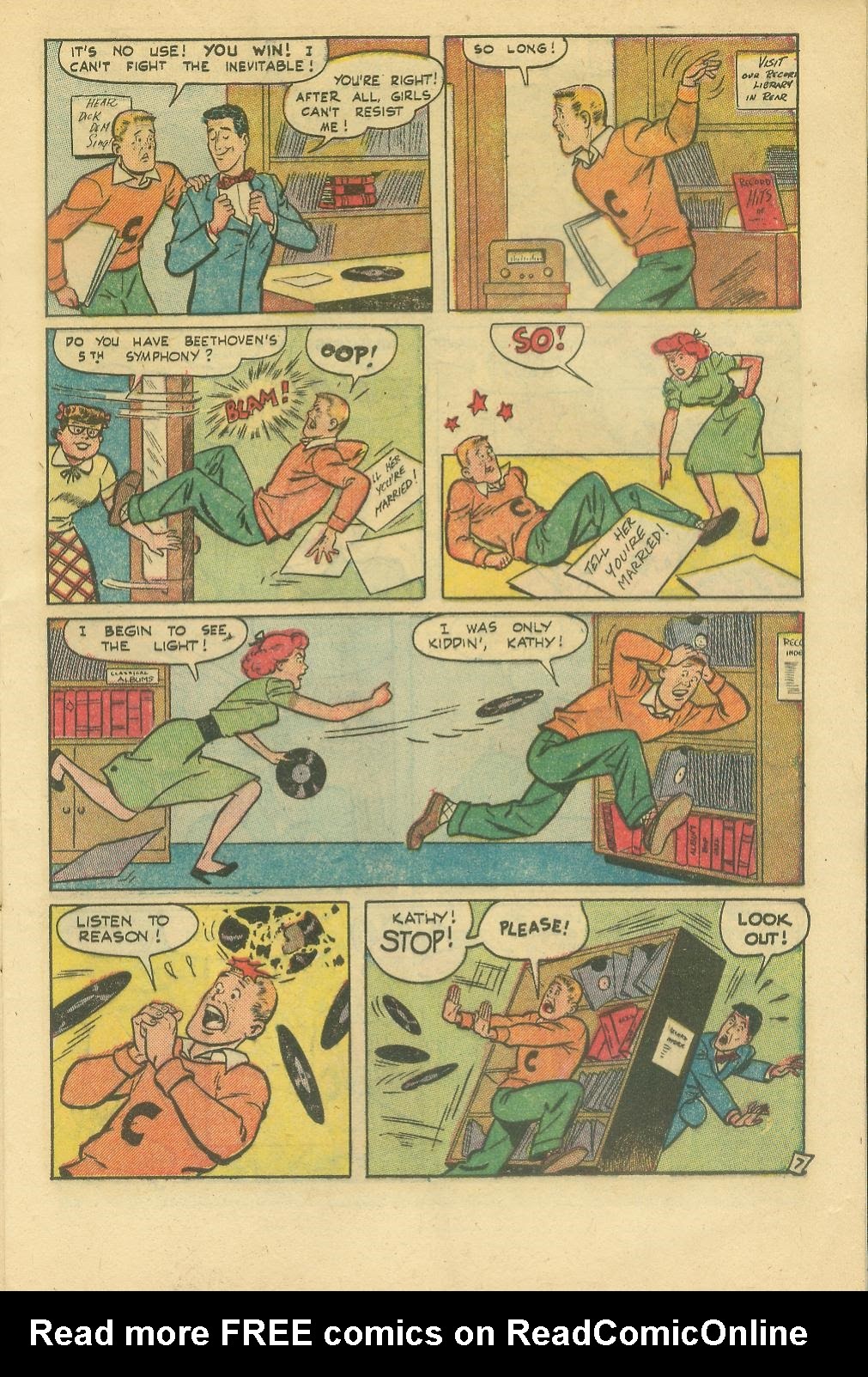 Read online Kathy (1949) comic -  Issue #11 - 9