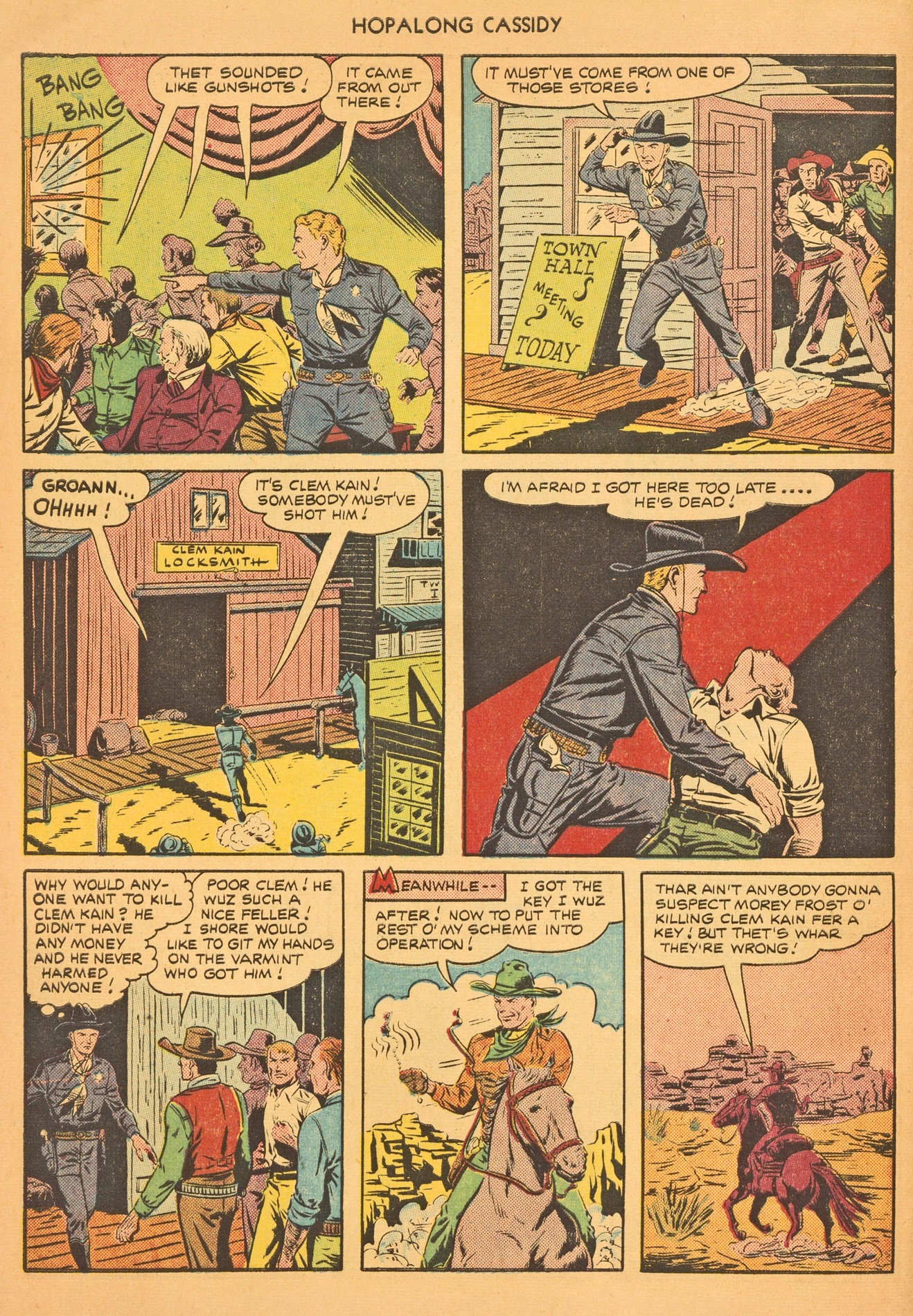 Read online Hopalong Cassidy comic -  Issue #50 - 20
