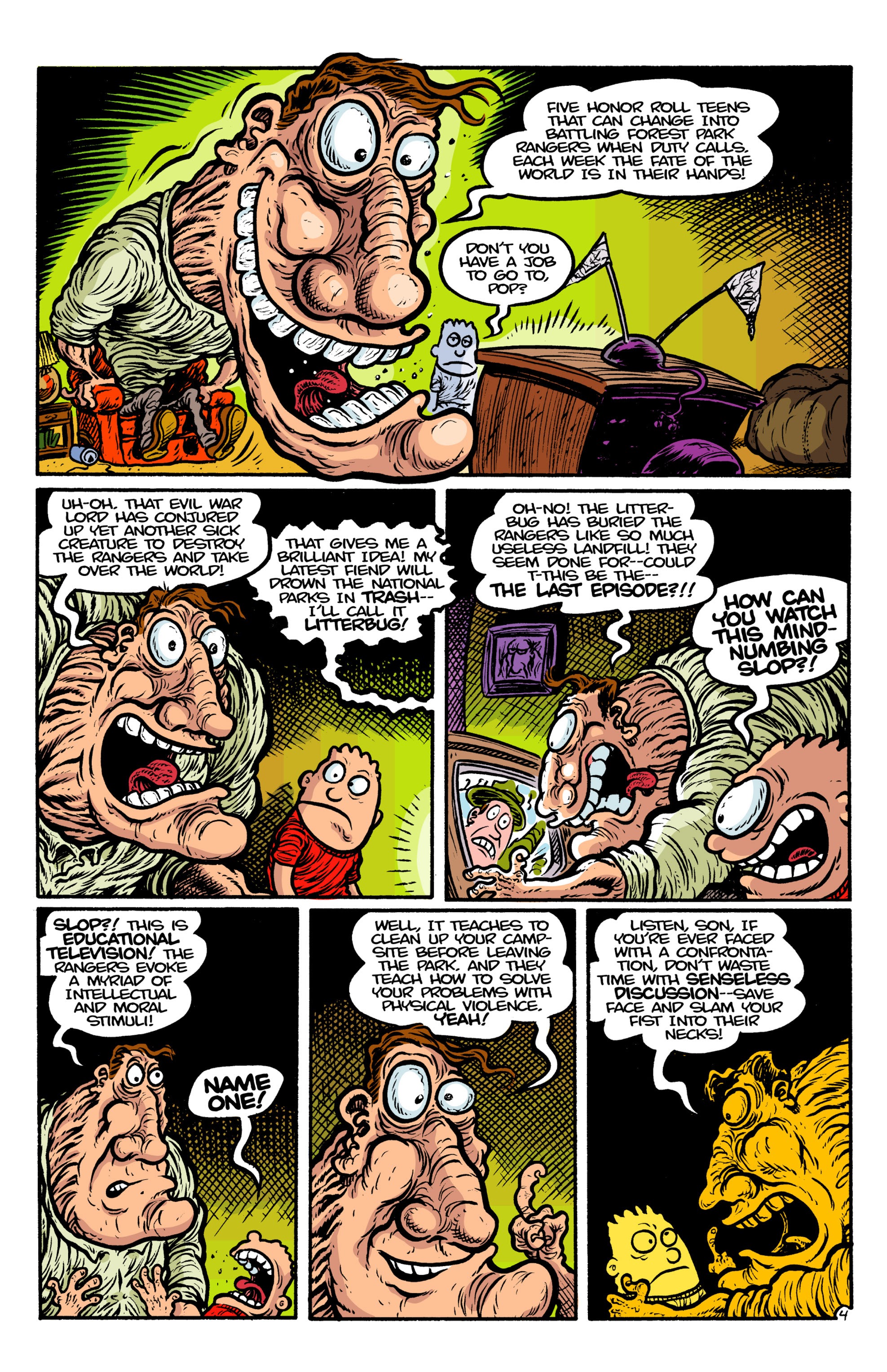 Read online Weird Melvin comic -  Issue #3 - 6