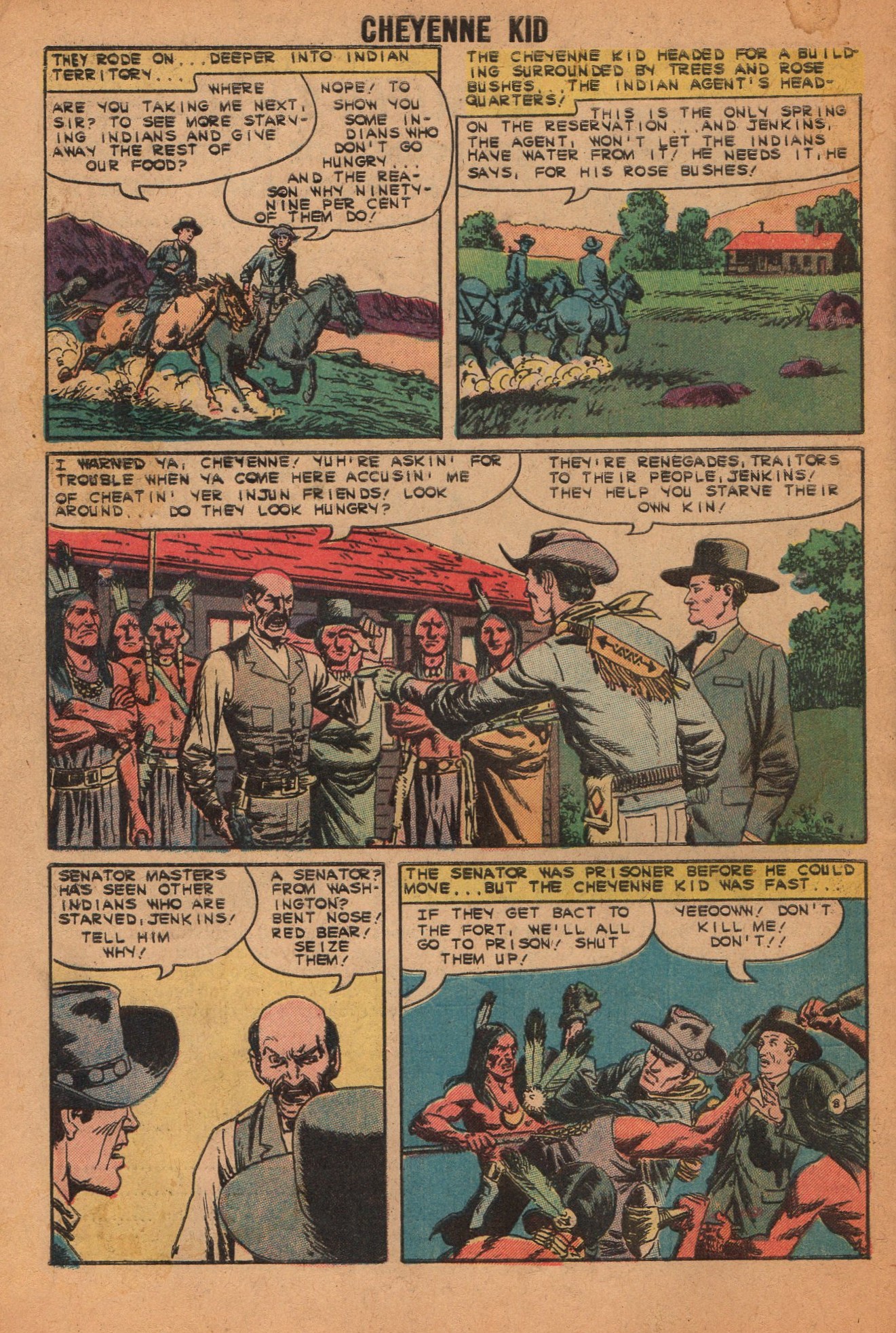 Read online Cheyenne Kid comic -  Issue #26 - 32