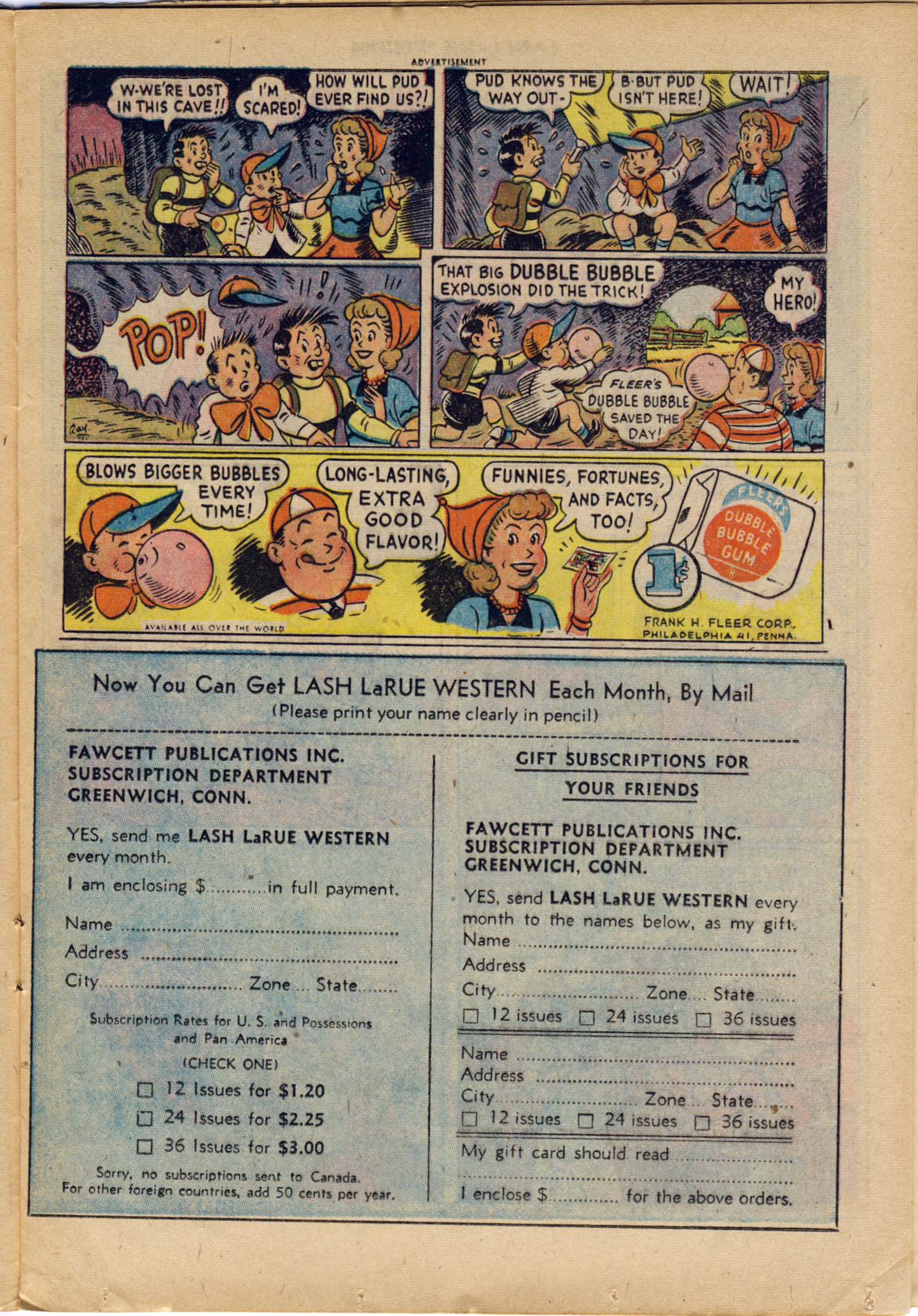 Read online Lash Larue Western (1949) comic -  Issue #29 - 13