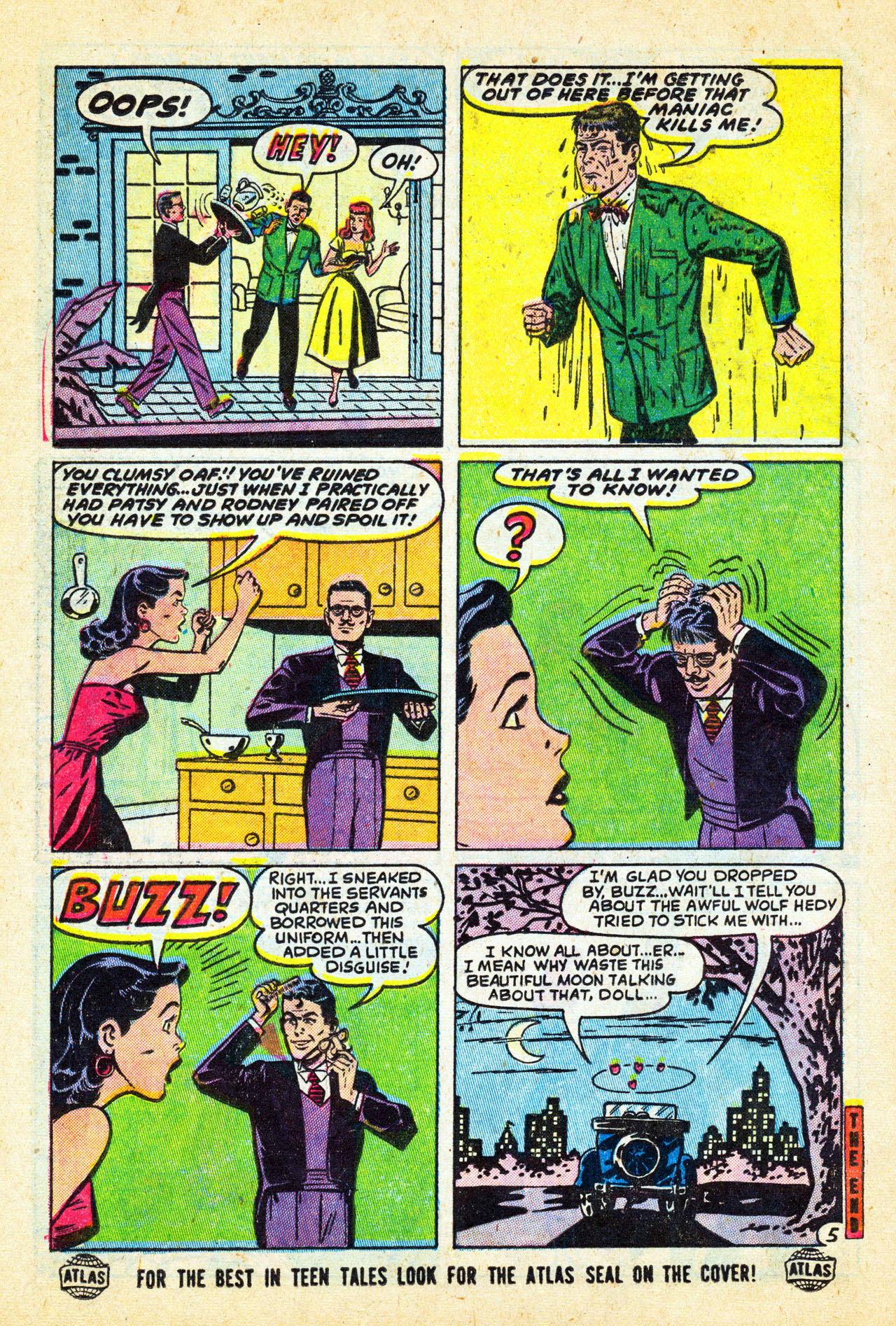 Read online Patsy Walker comic -  Issue #56 - 16