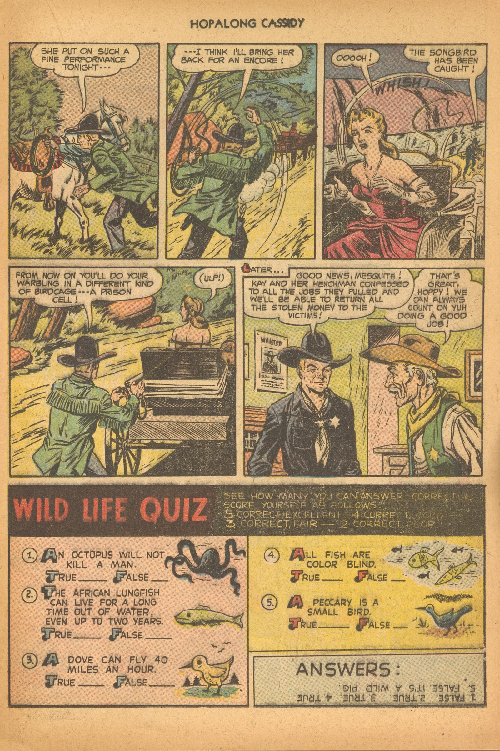 Read online Hopalong Cassidy comic -  Issue #81 - 17