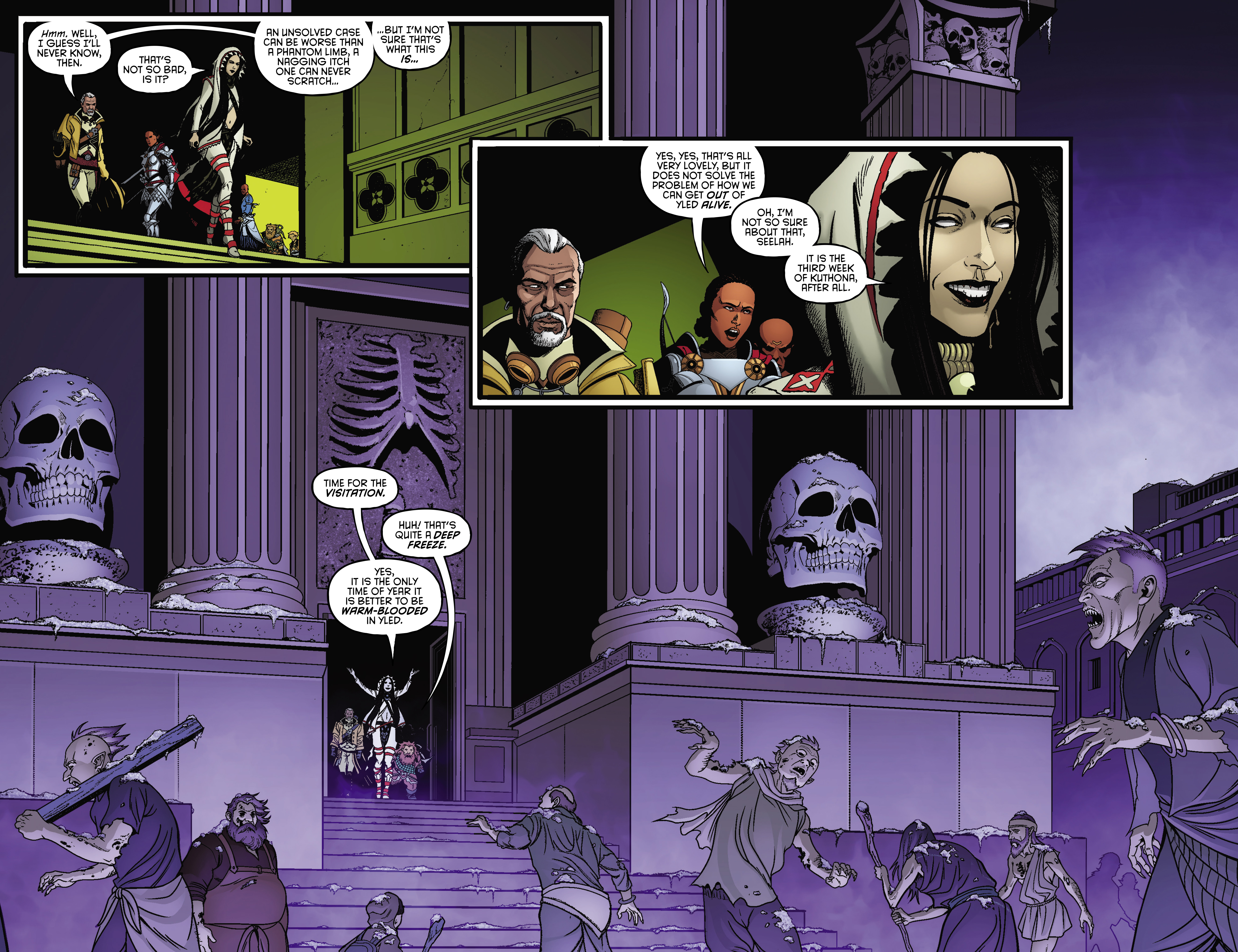 Read online Pathfinder: Wake the Dead comic -  Issue #5 - 22