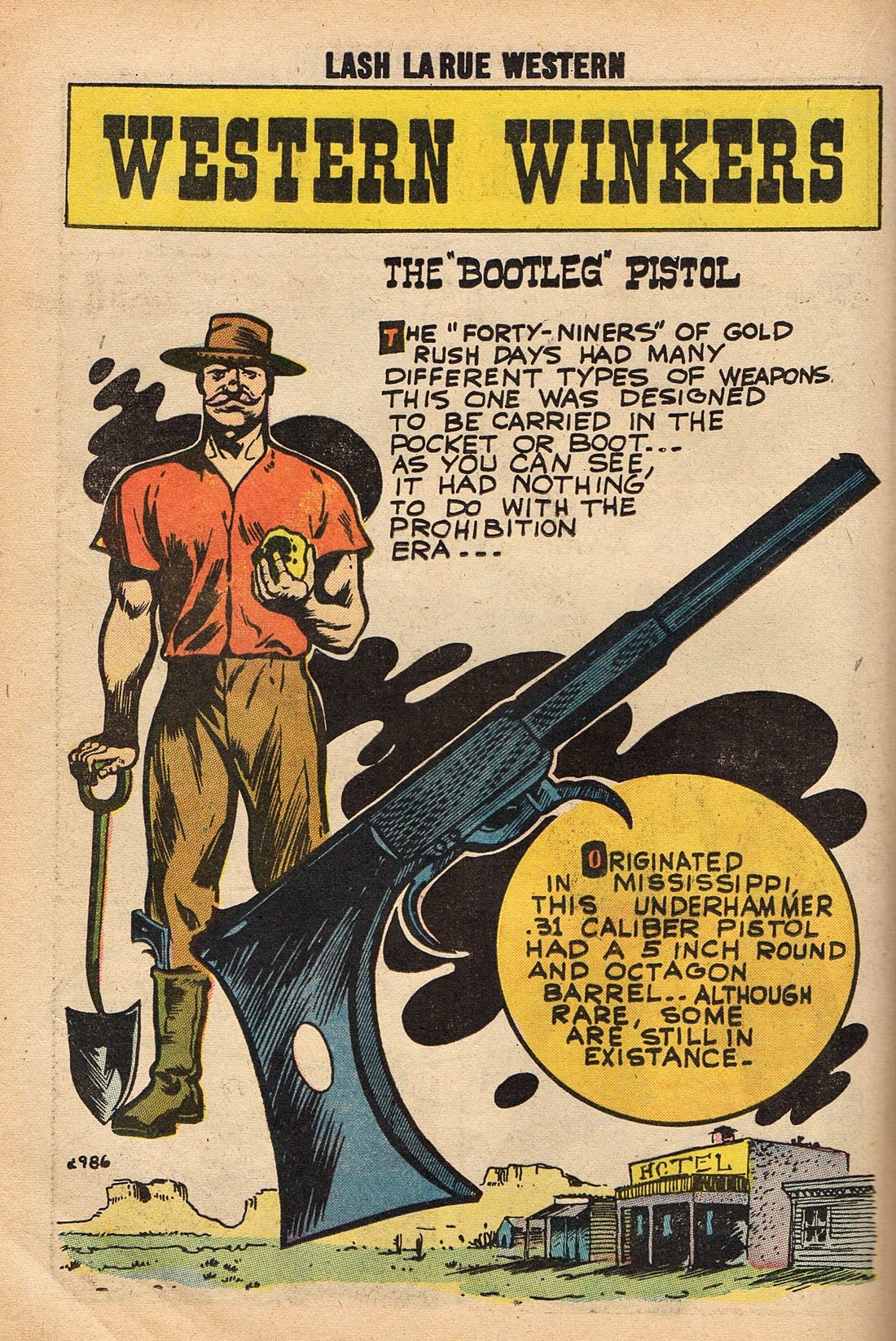 Read online Lash Larue Western (1949) comic -  Issue #67 - 36