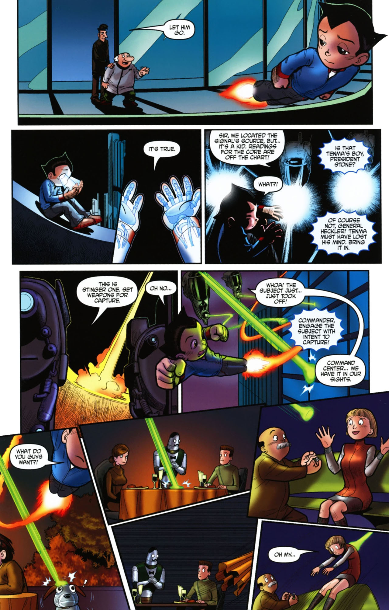 Read online Astro Boy: The Movie: Official Movie Adaptation comic -  Issue #2 - 9