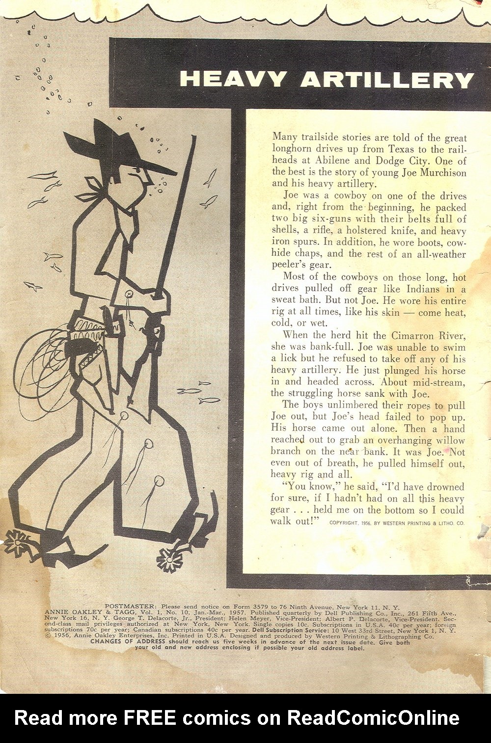 Read online Annie Oakley & Tagg comic -  Issue #10 - 2