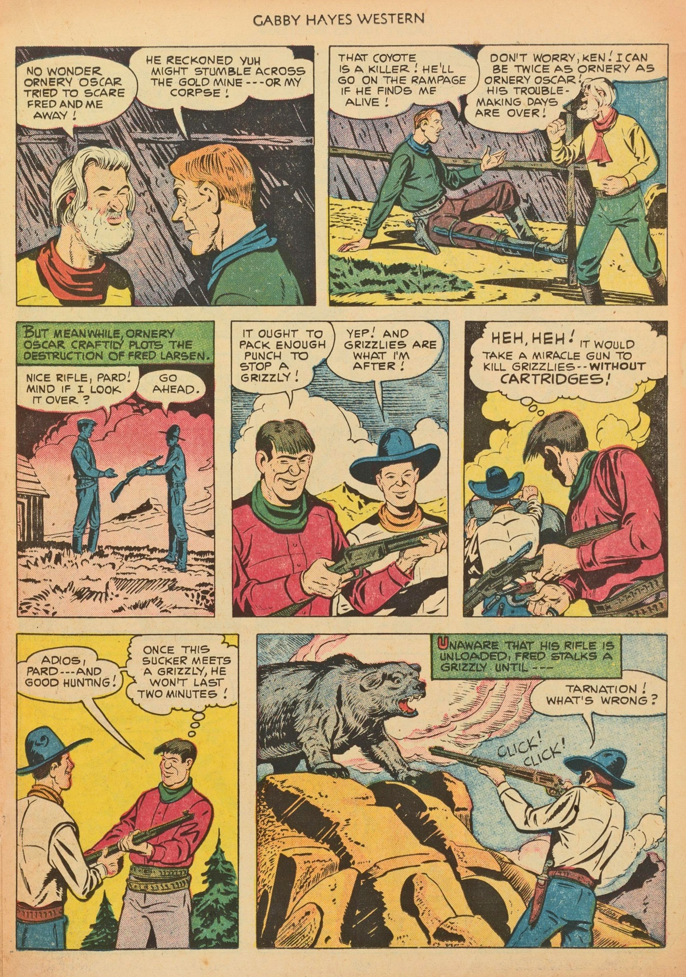 Read online Gabby Hayes Western comic -  Issue #37 - 17