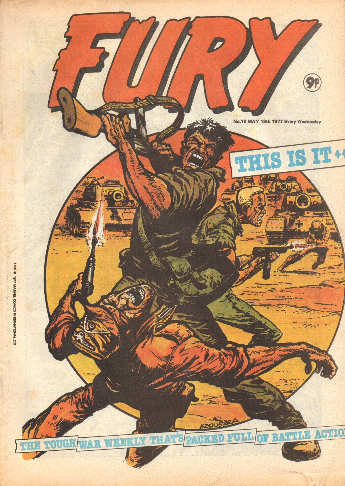 Read online Fury (1977) comic -  Issue #10 - 1