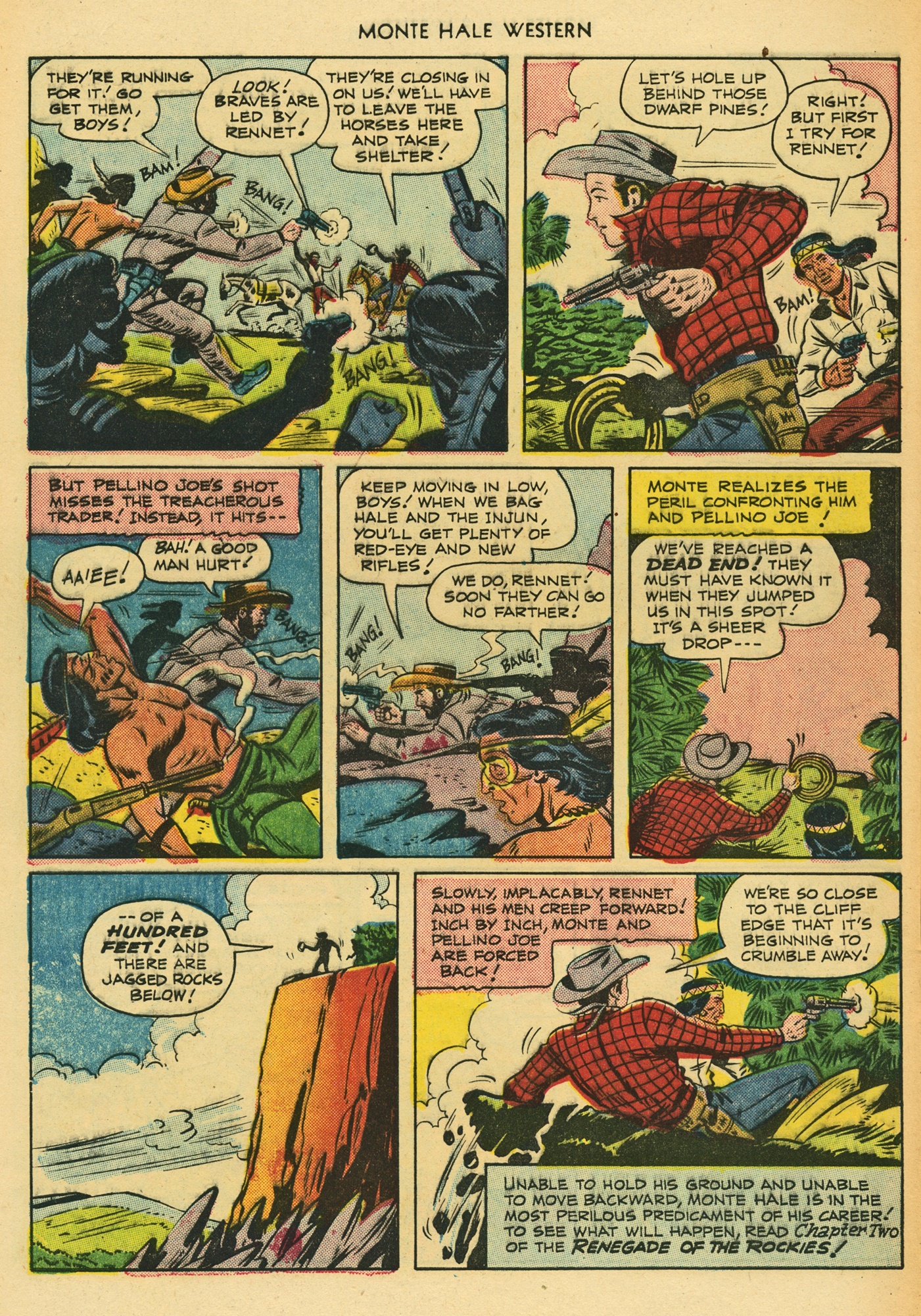 Read online Monte Hale Western comic -  Issue #60 - 8