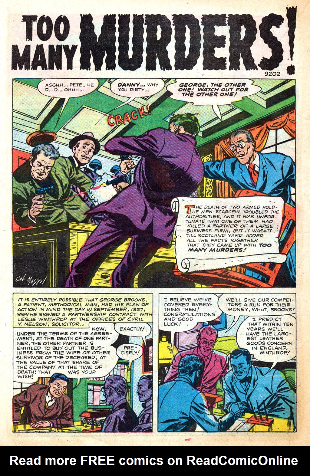 Read online Crime Exposed (1950) comic -  Issue #8 - 22
