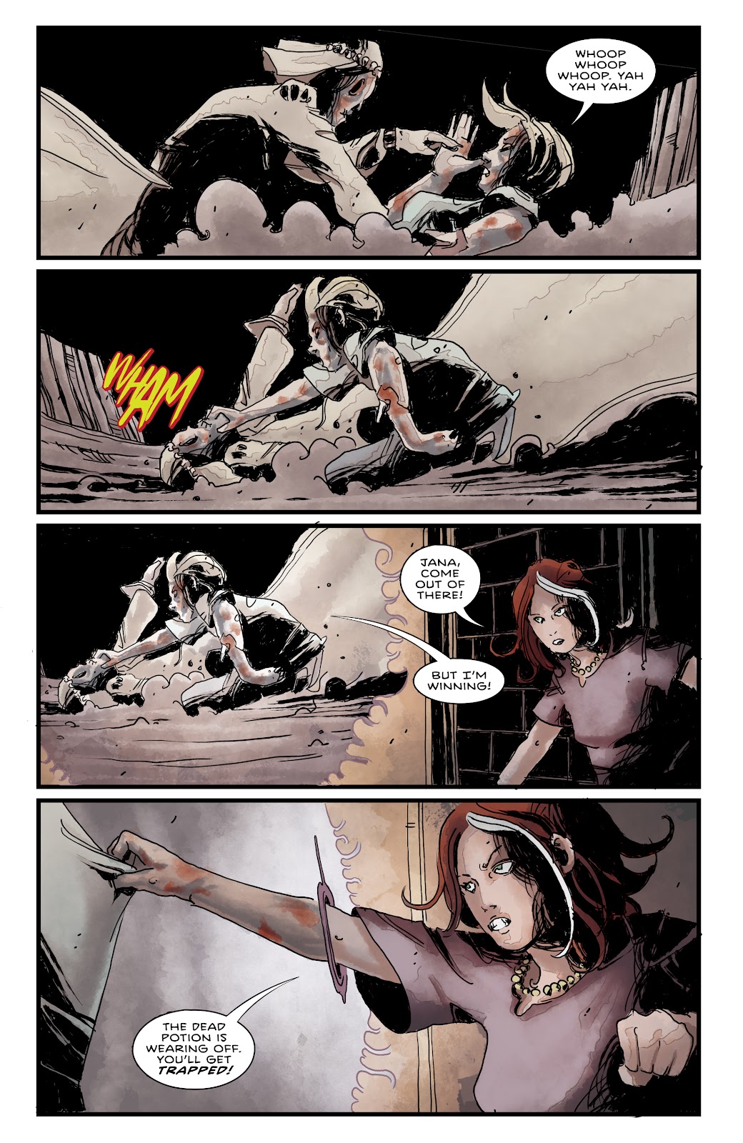 The Case of the Bleeding Wall issue 4 - Page 19