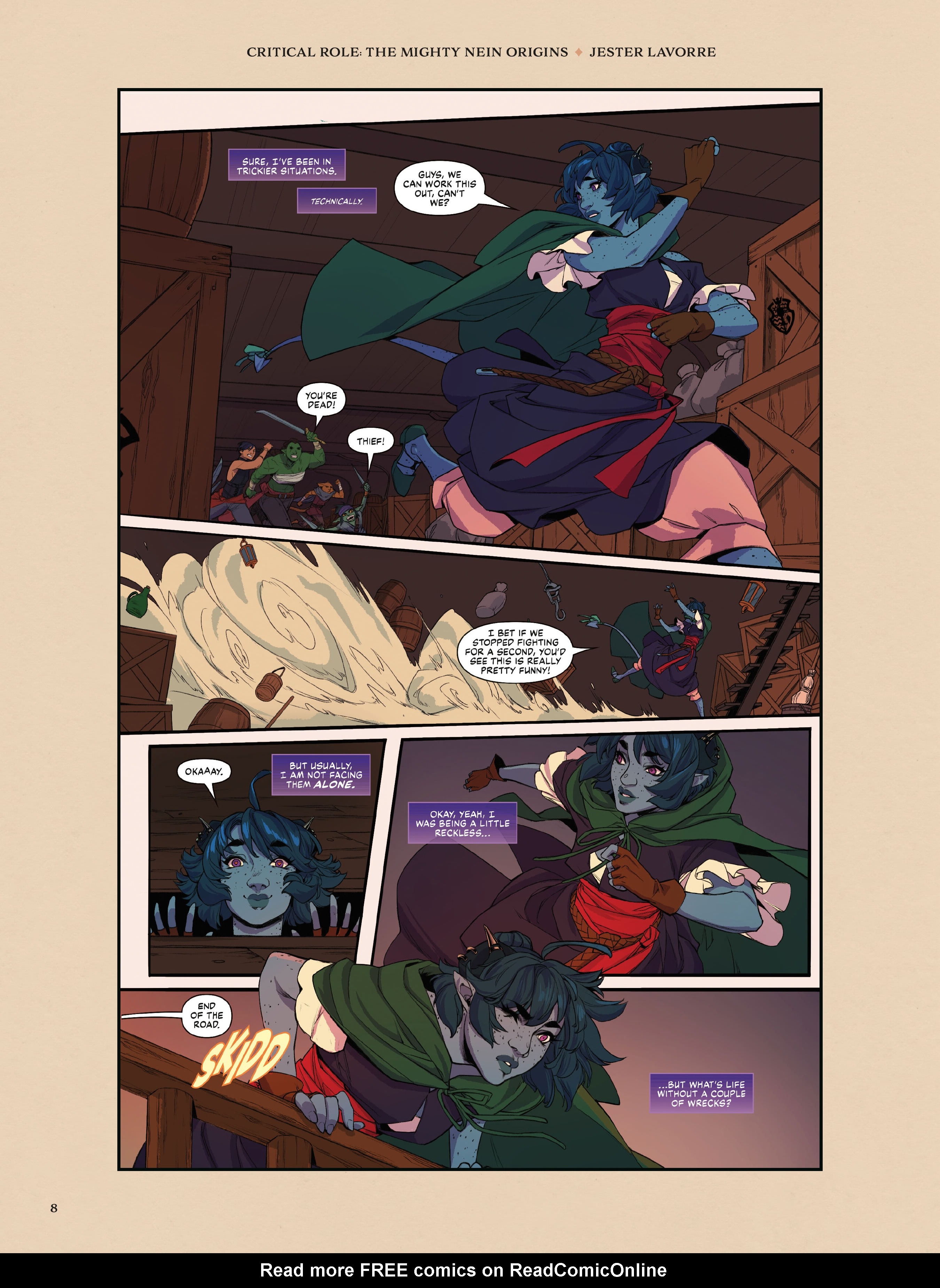 Read online Critical Role: The Mighty Nein Origins Library Edition comic -  Issue # TPB (Part 1) - 10