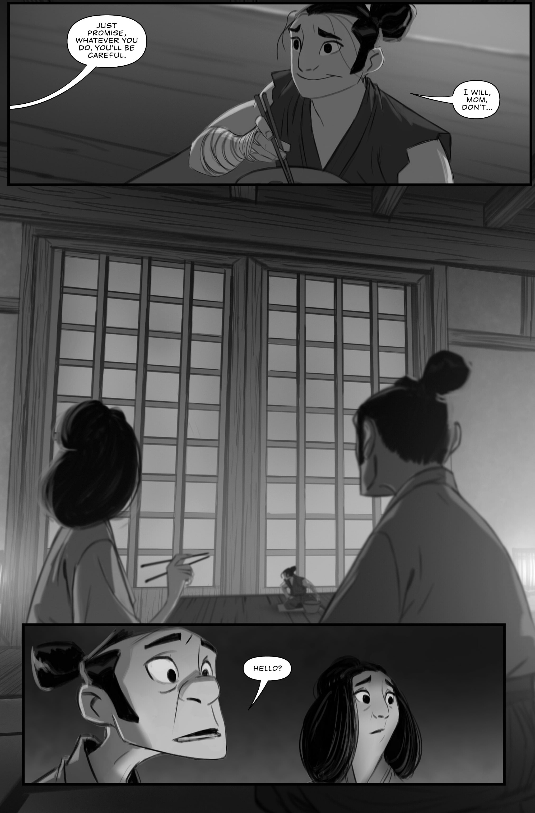 Read online Issunboshi: A Graphic Novel comic -  Issue # TPB (Part 1) - 31