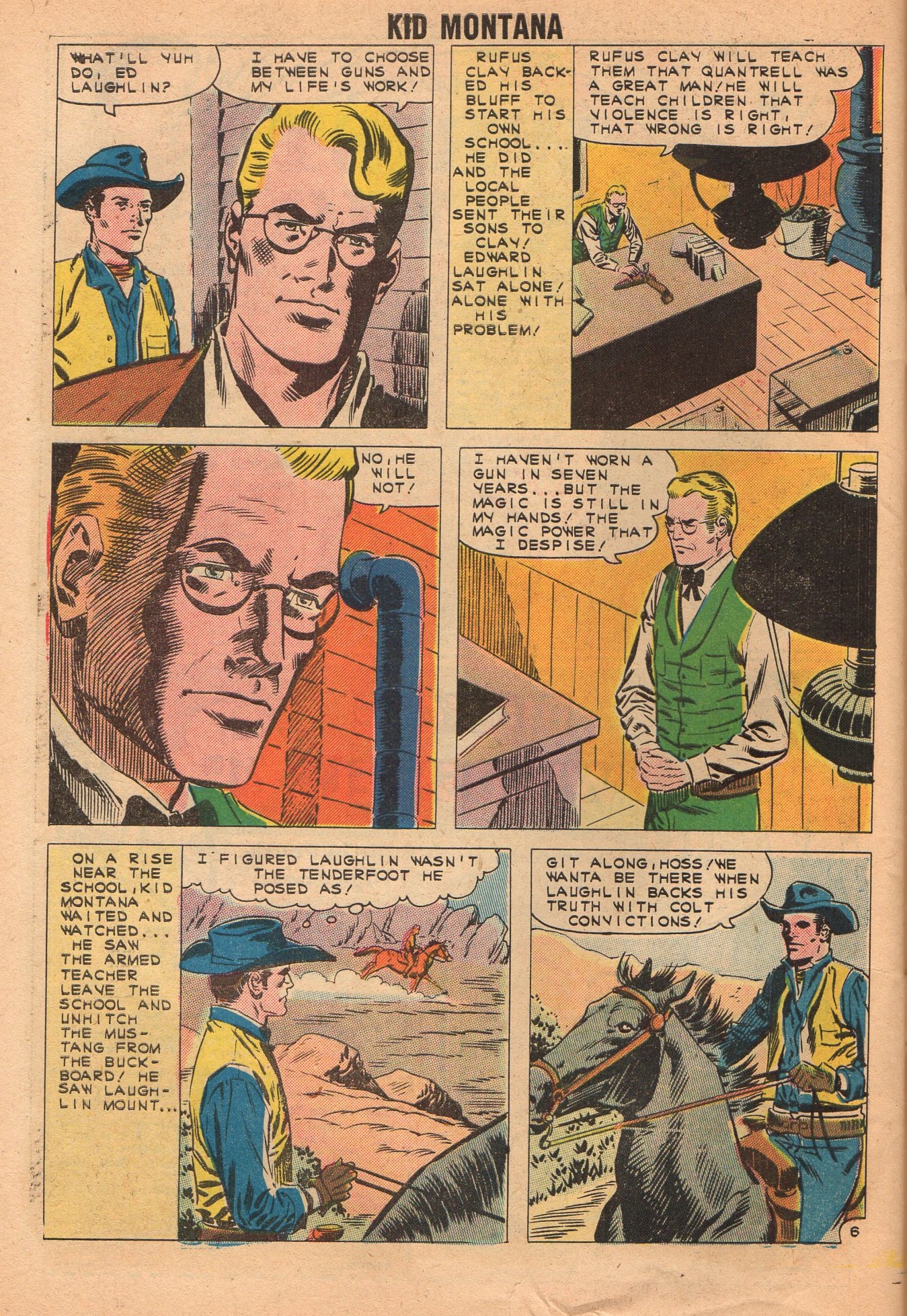 Read online Kid Montana comic -  Issue #30 - 32