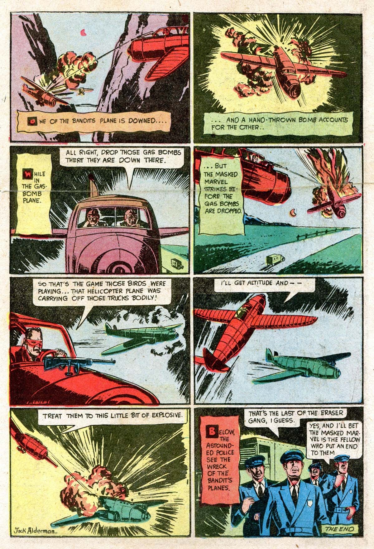 Read online Masked Marvel comic -  Issue #2 - 11