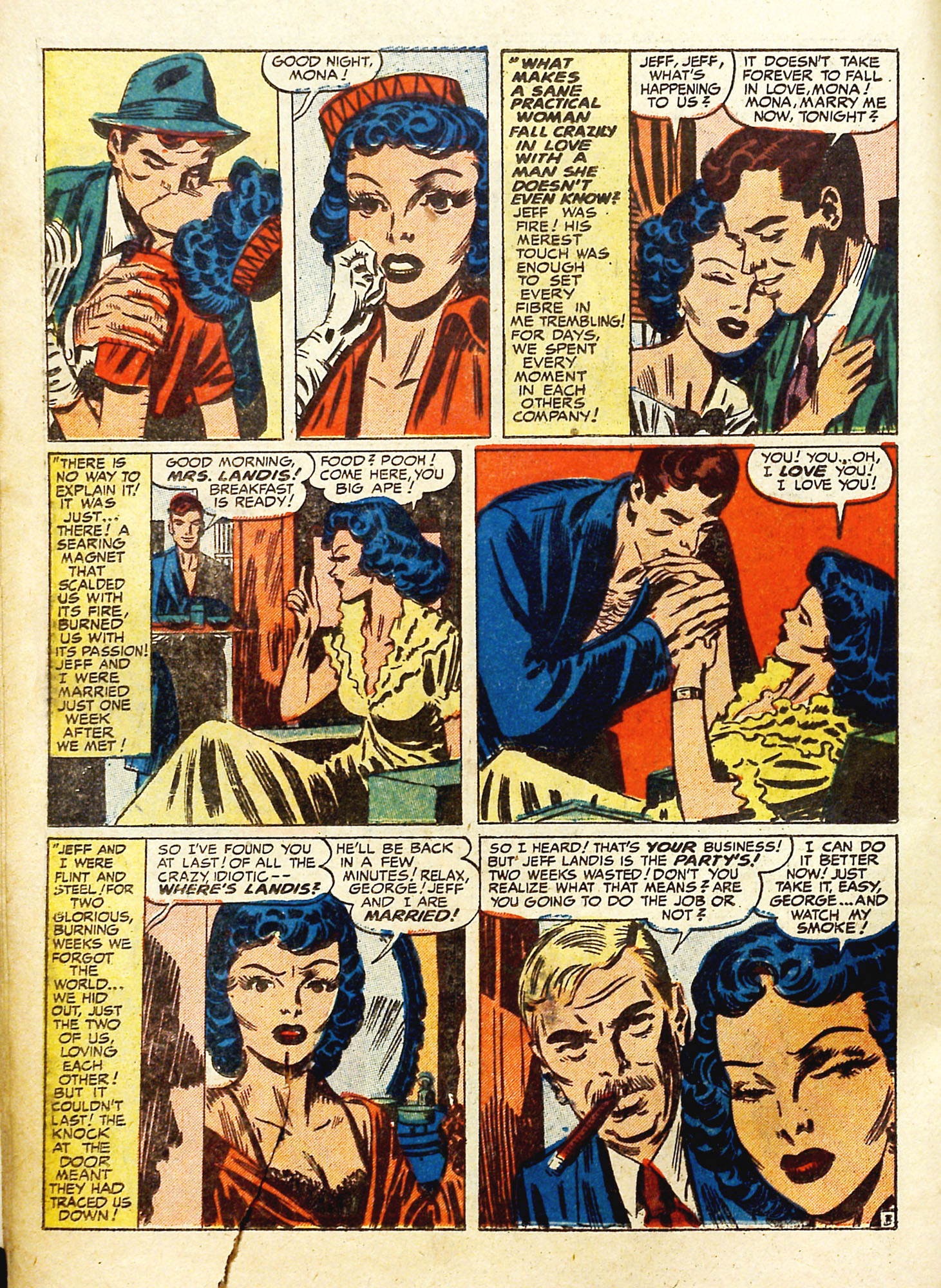 Read online Young Love (1949) comic -  Issue #11 - 12