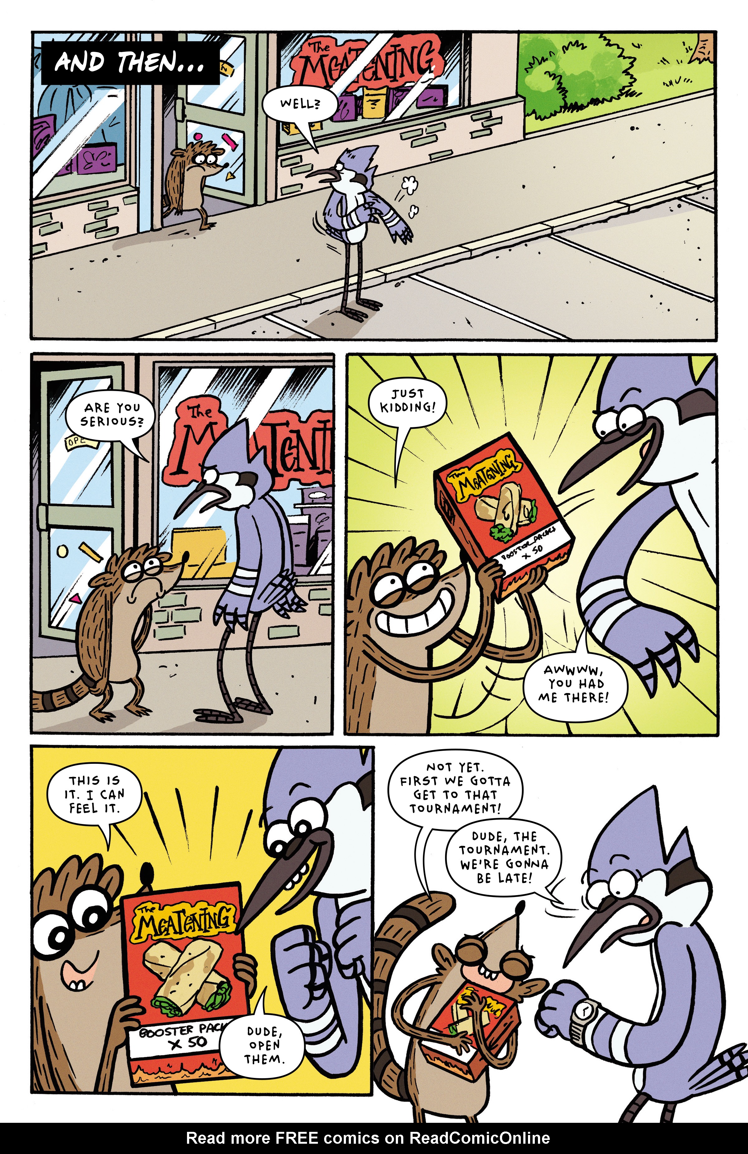 Read online Regular Show: The Meatening comic -  Issue # TPB - 96