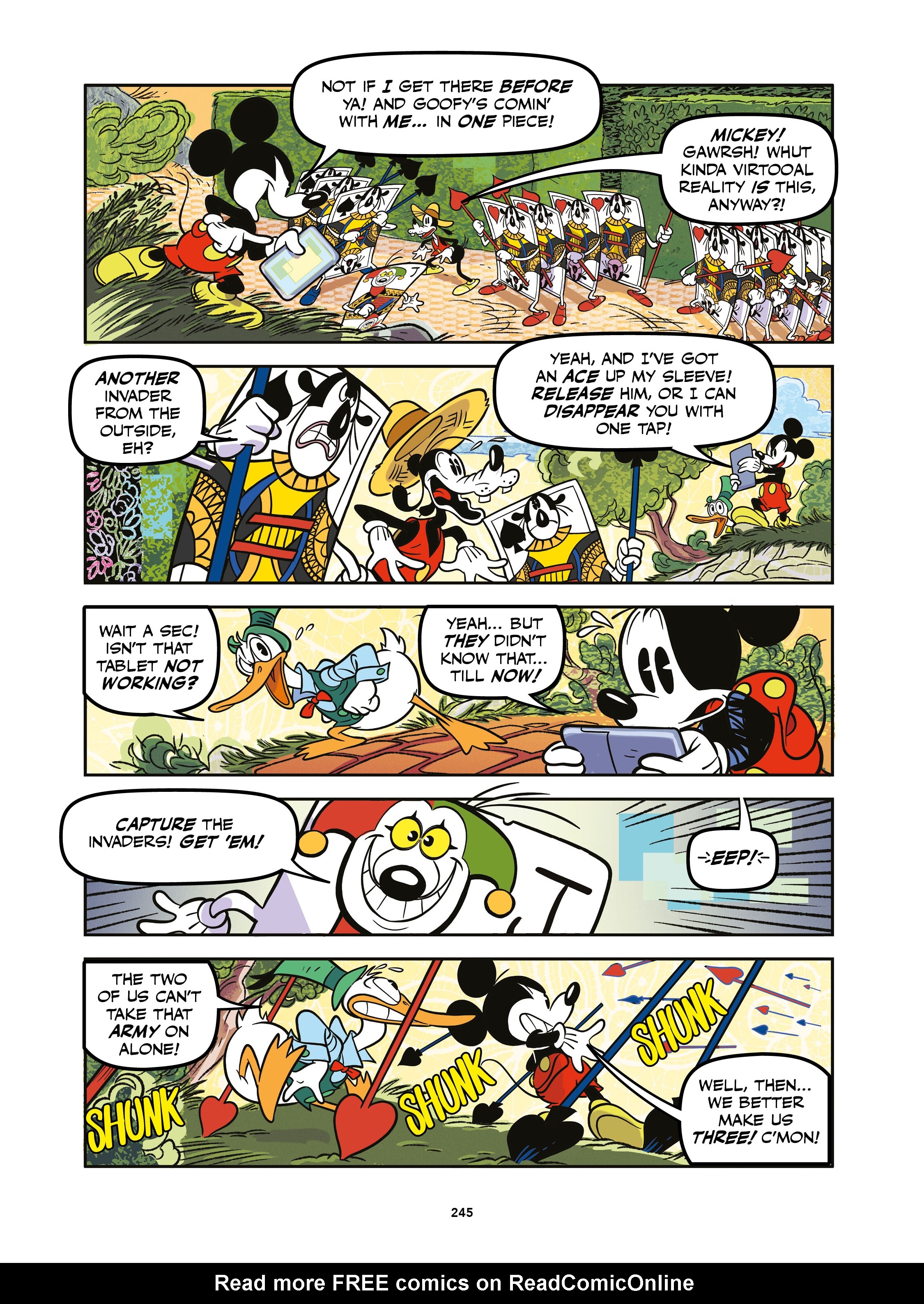 Read online Disney Once Upon a Mouse… In the Future comic -  Issue # TPB (Part 3) - 46