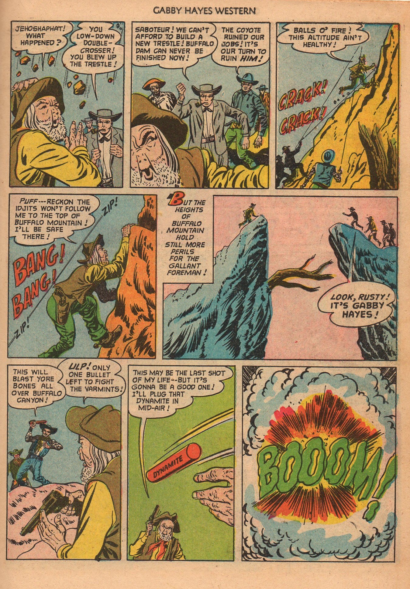 Read online Gabby Hayes Western comic -  Issue #48 - 19