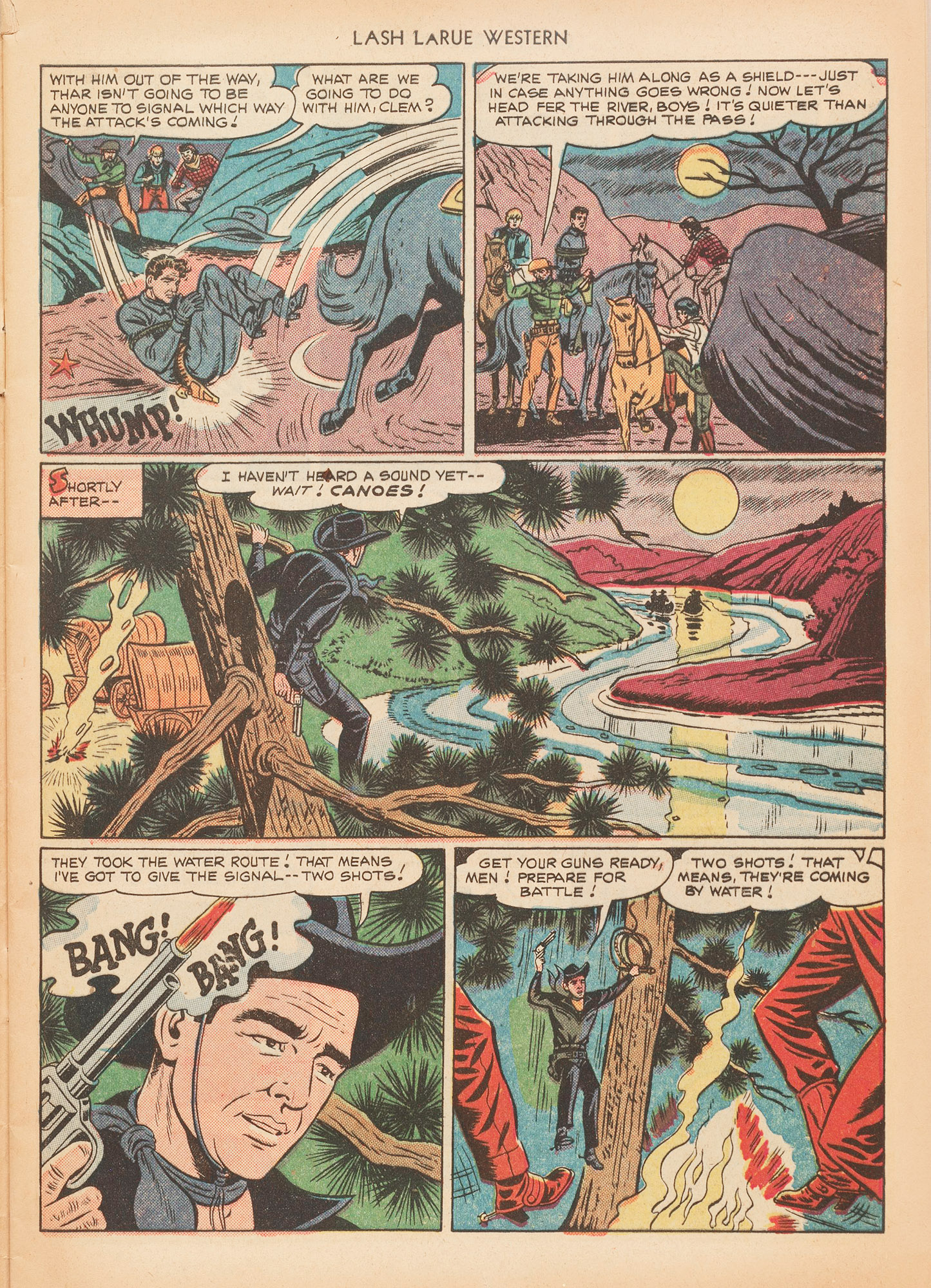 Read online Lash Larue Western (1949) comic -  Issue #10 - 9