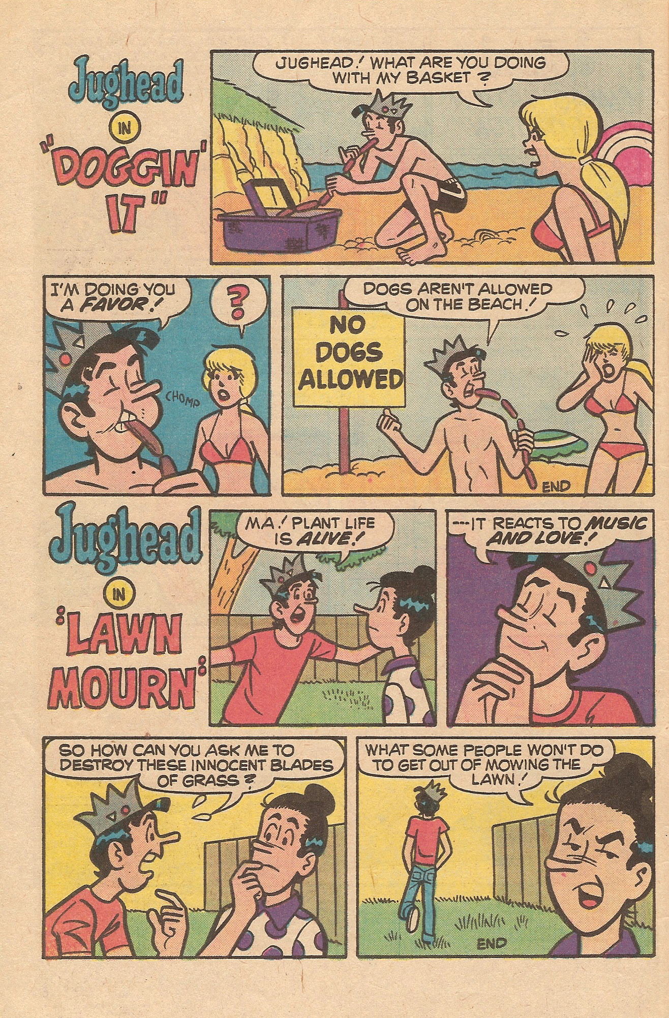 Read online Jughead's Jokes comic -  Issue #55 - 4