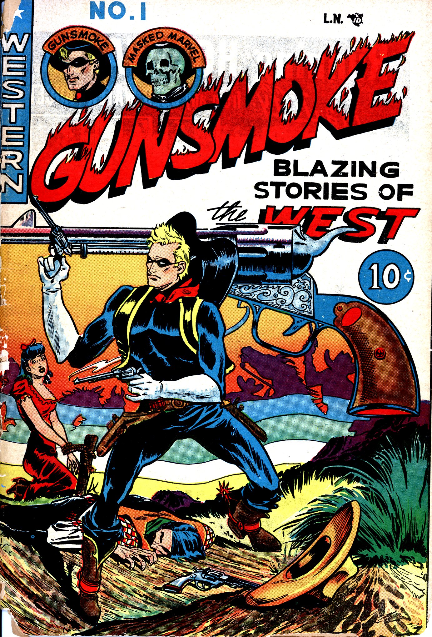 Read online Gunsmoke comic -  Issue #1 - 1