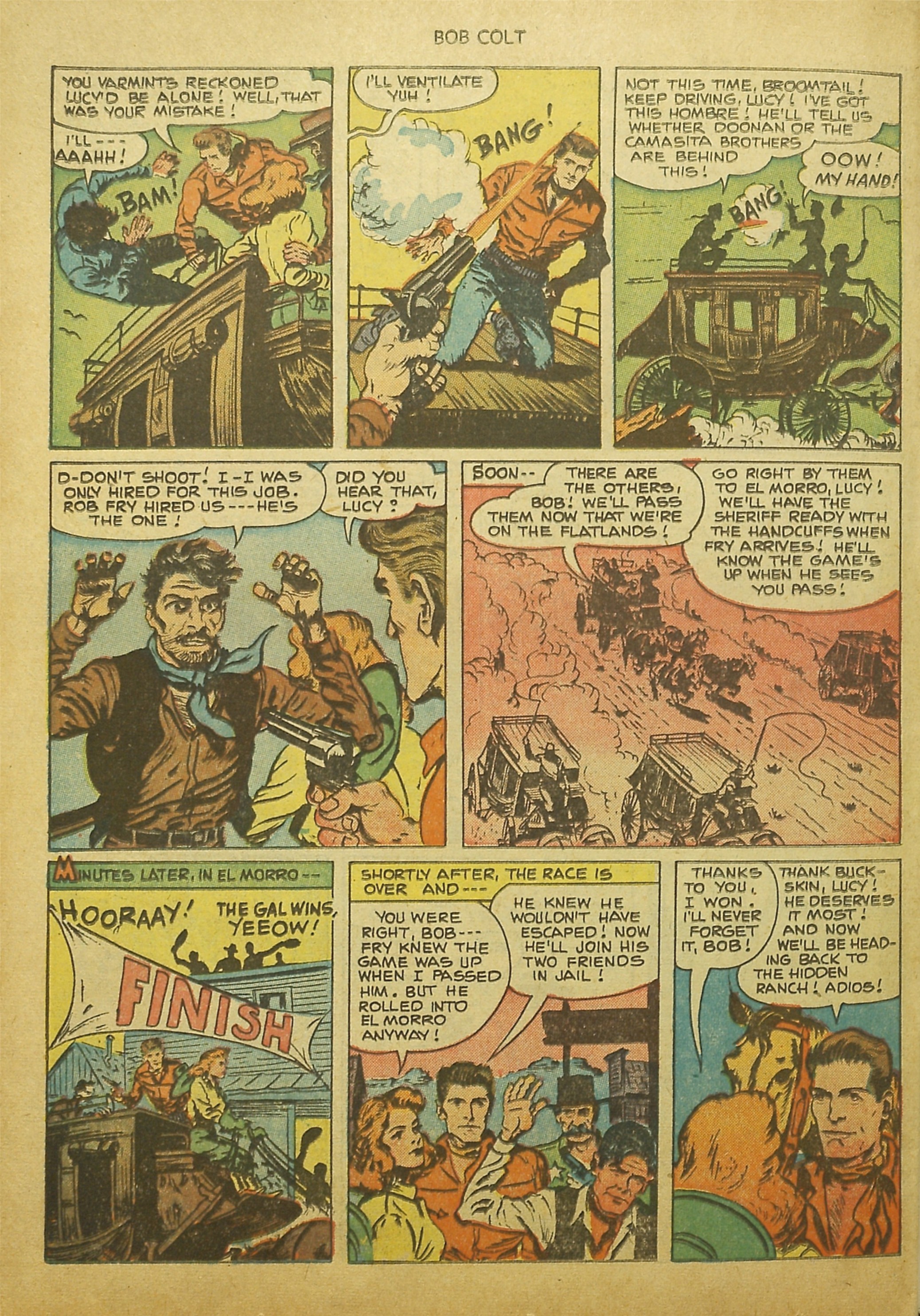 Read online Bob Colt Western comic -  Issue #8 - 34