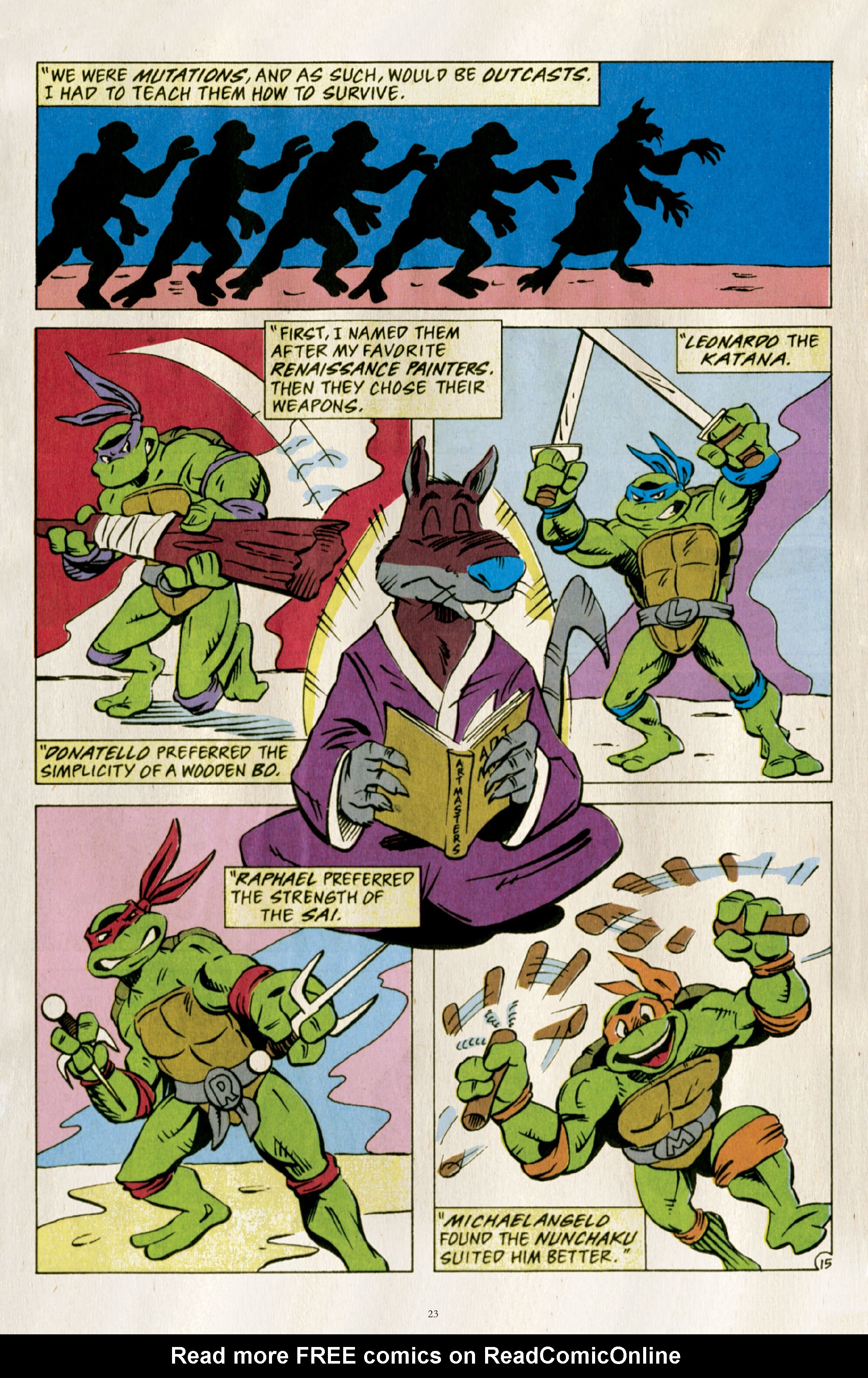 Read online Best of Teenage Mutant Ninja Turtles Collection comic -  Issue # TPB 2 (Part 1) - 22