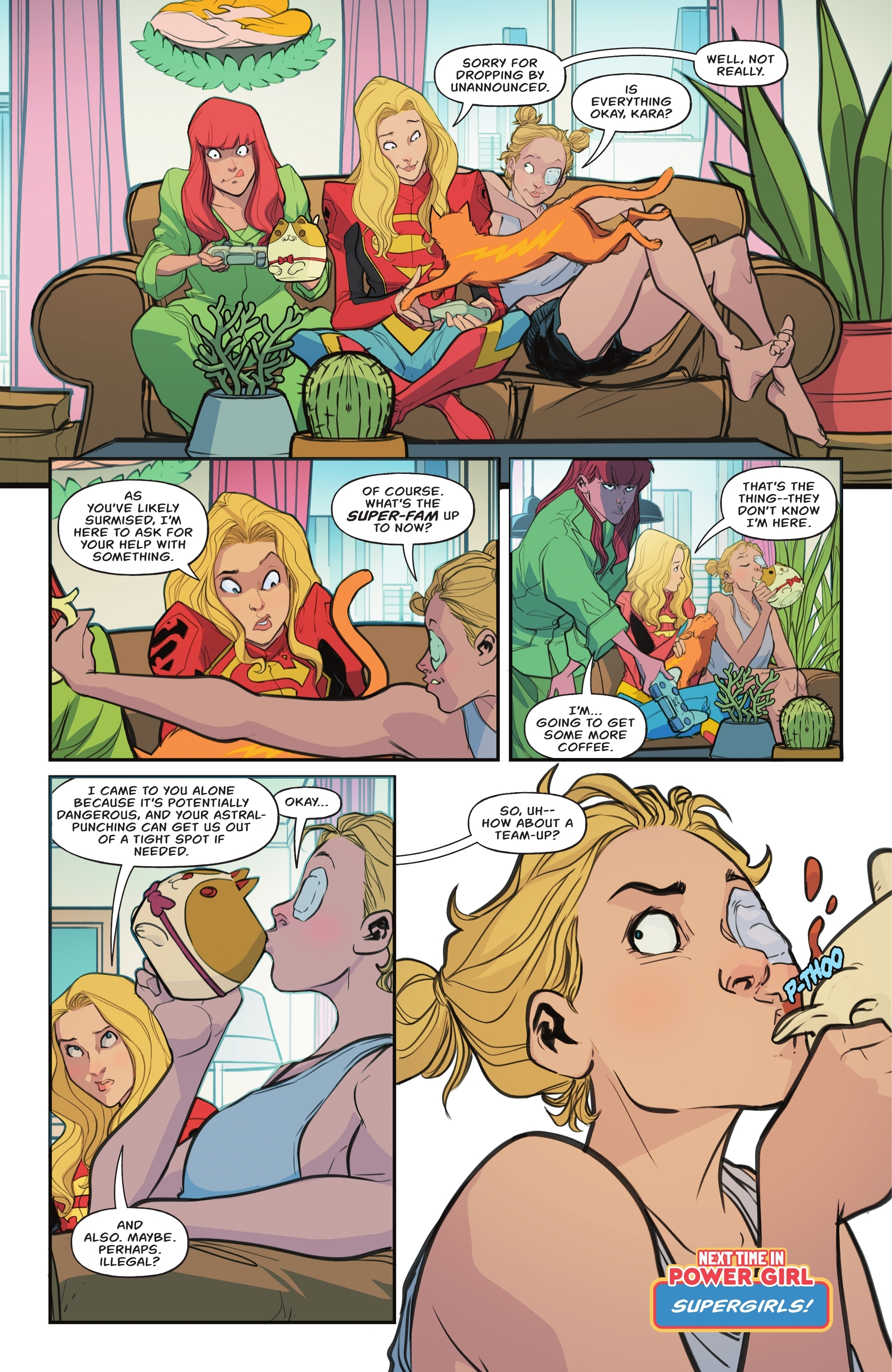 Read online Power Girl (2023) comic -  Issue #5 - 22
