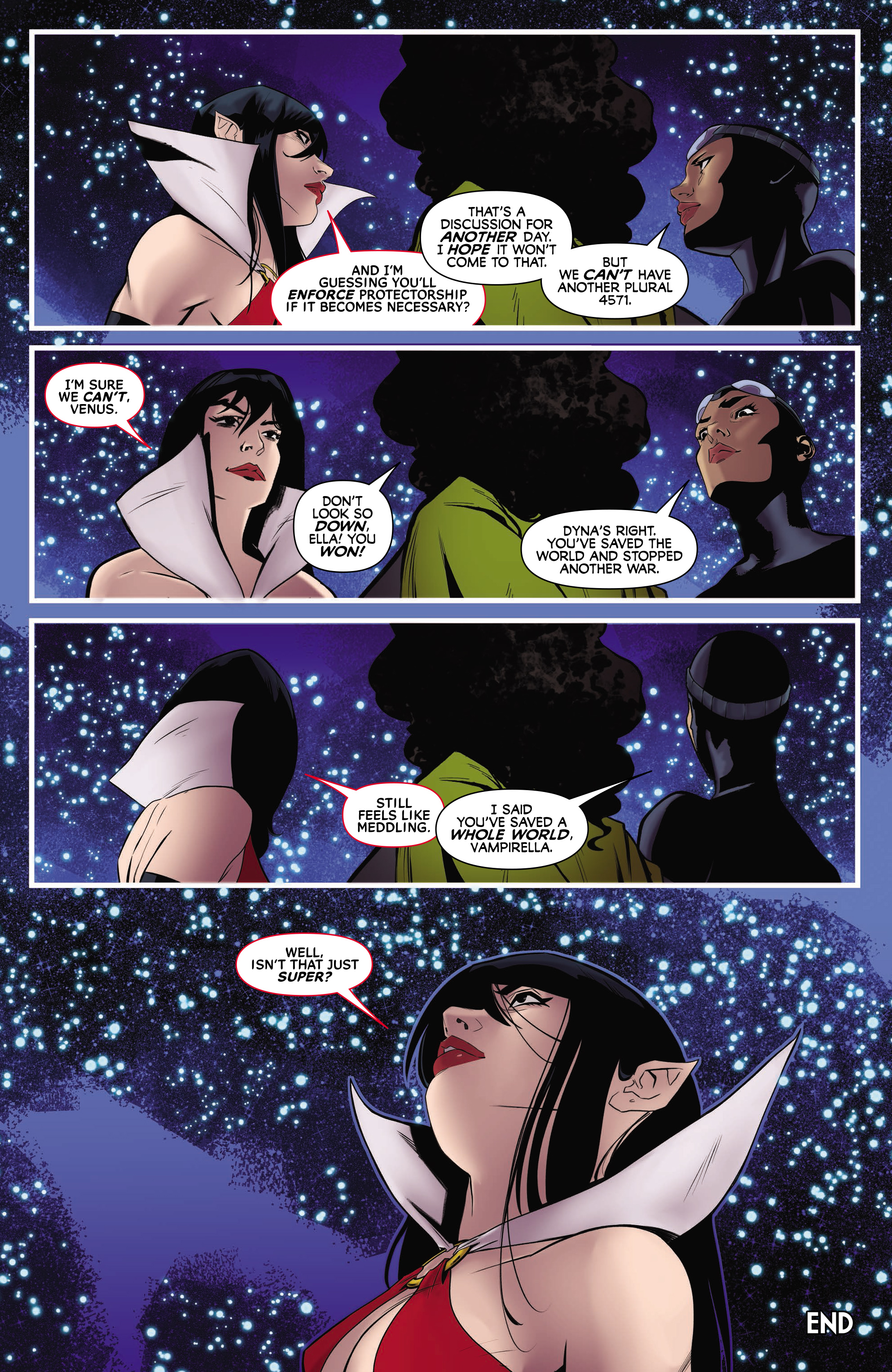 Read online Vampirella Versus The Superpowers comic -  Issue #6 - 29