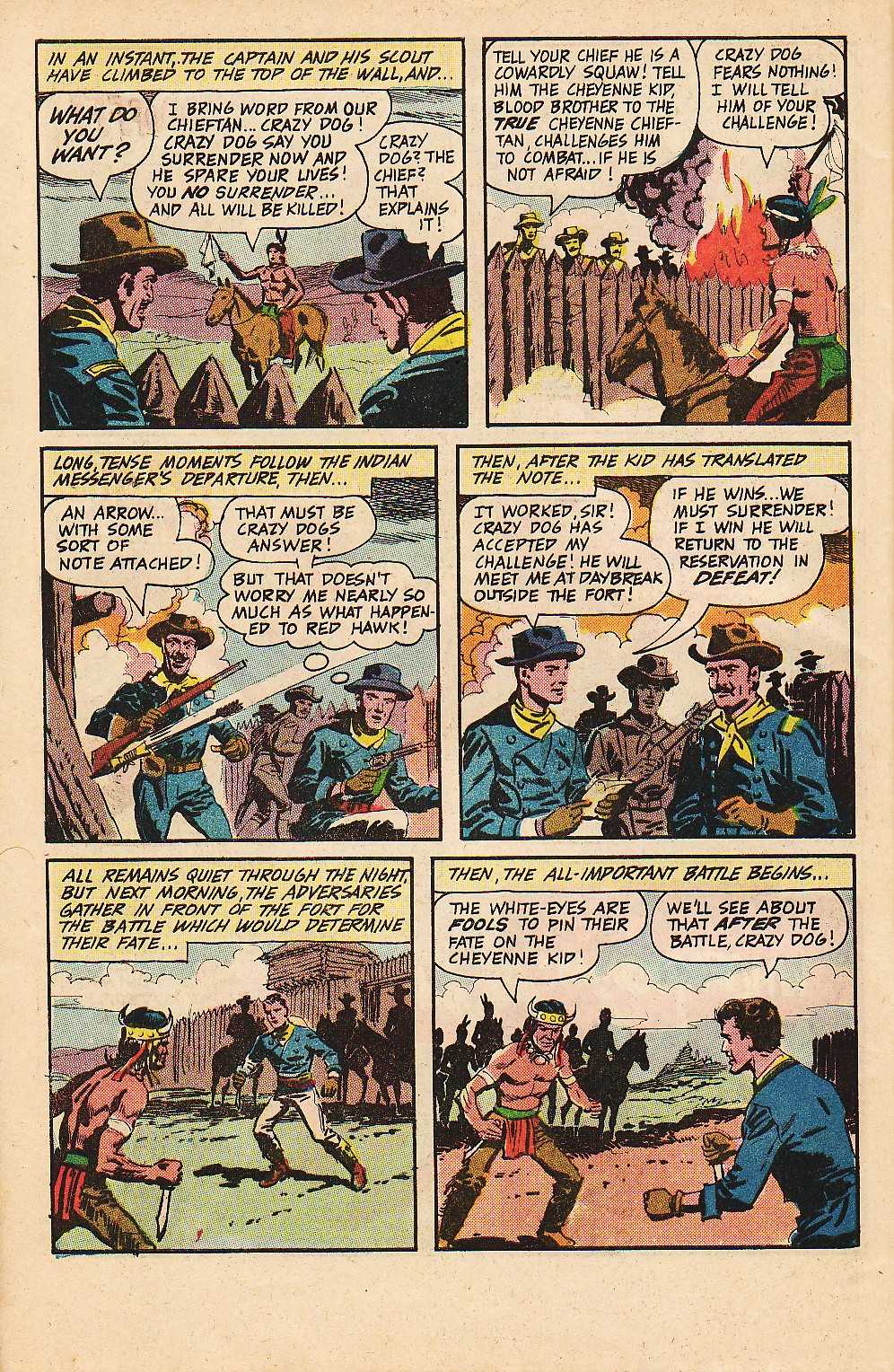 Read online Cheyenne Kid comic -  Issue #61 - 32