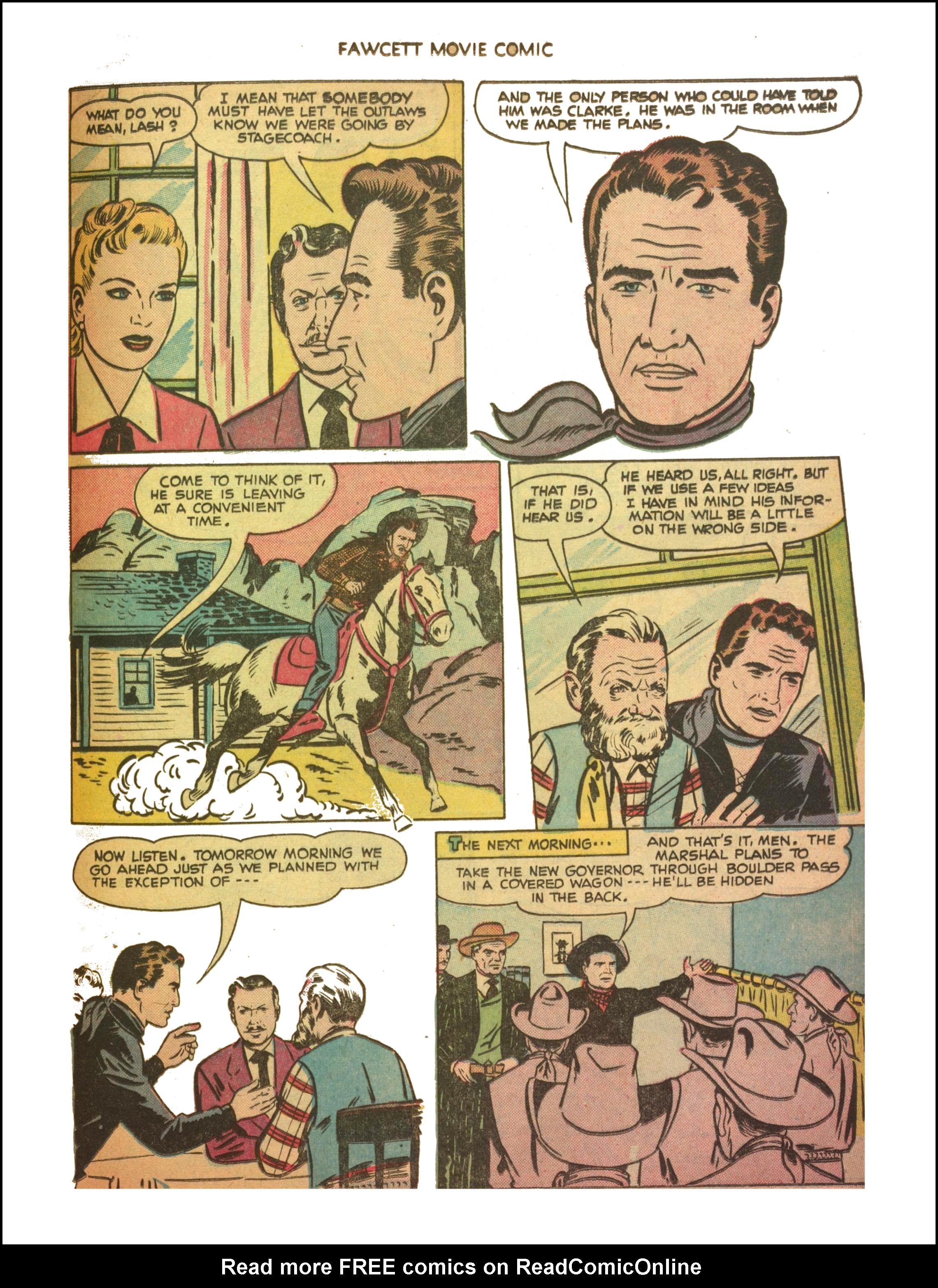Read online Fawcett Movie Comic comic -  Issue #11 - 24